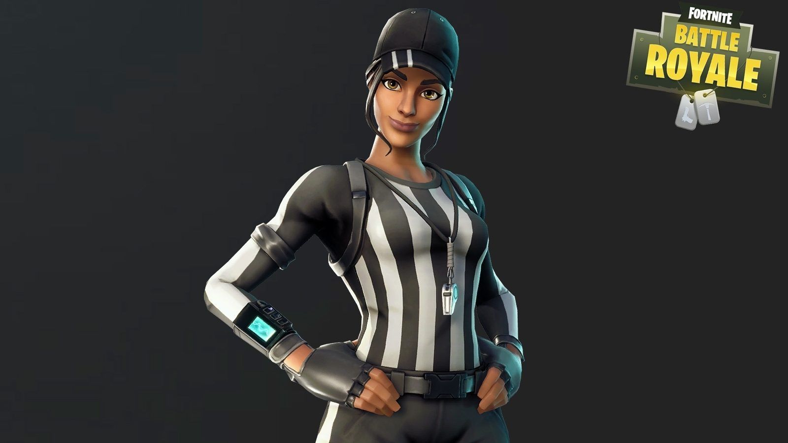 Whistle Warrior skin calcio Fortnite, 1600x900 HD, PC Desktop