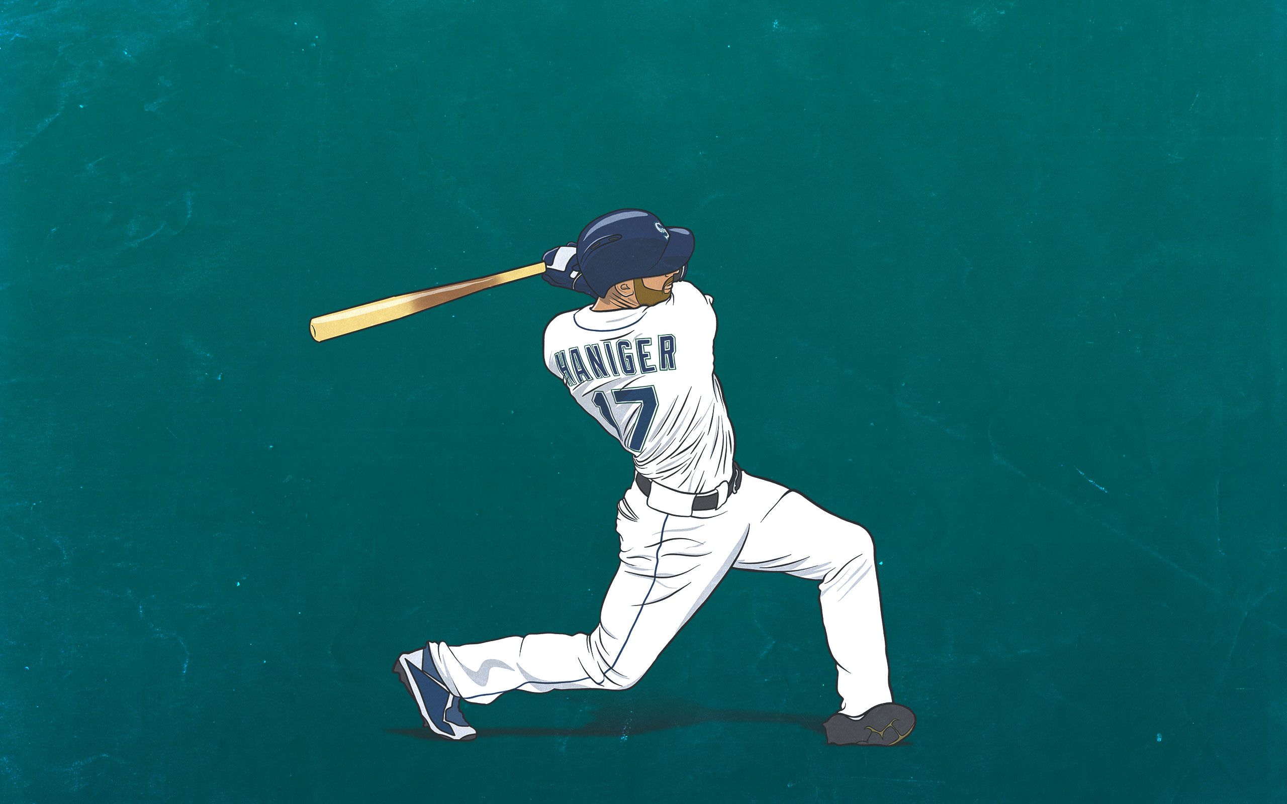 Giocatore baseball Mariners Haniger, 2560x1600 2K+, Desktop