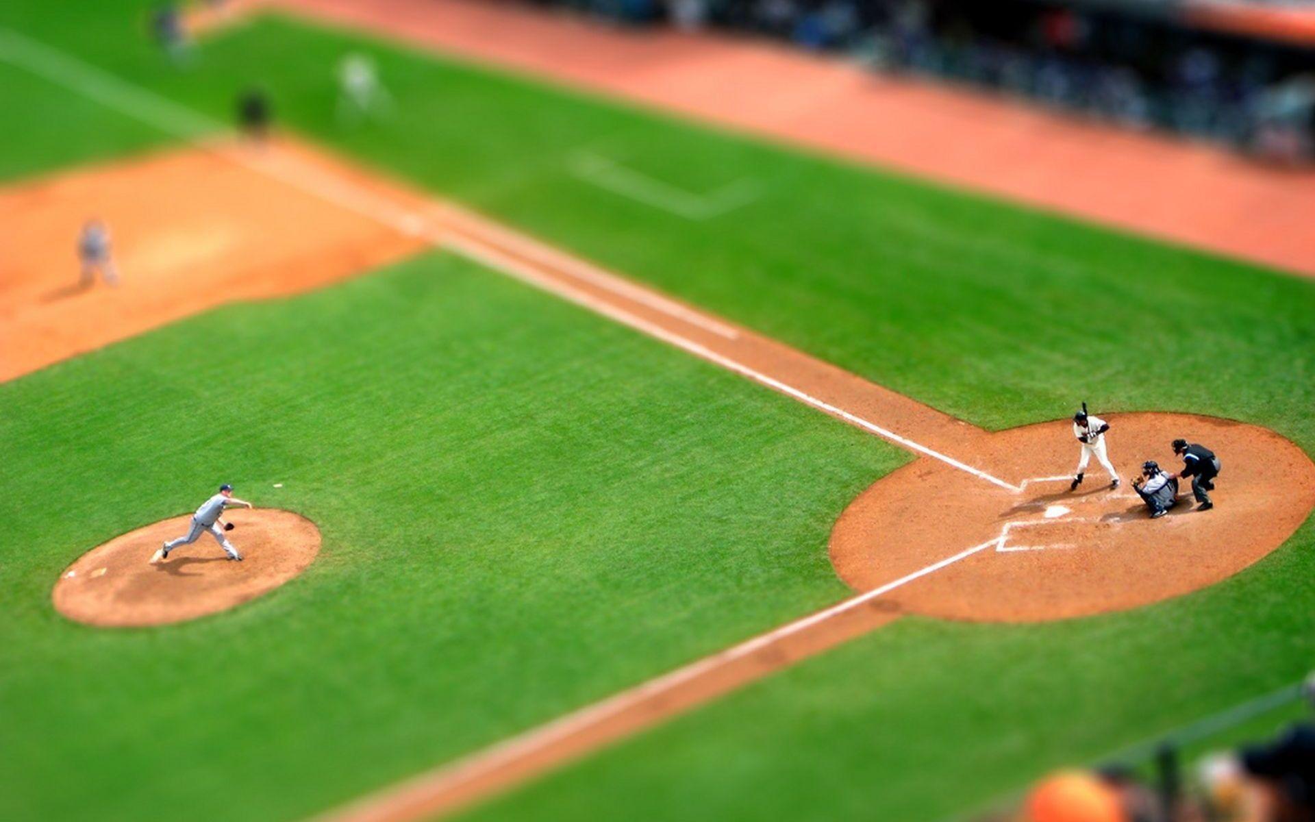 Campo da baseball vista dall'alto, 1920x1200 Full HD+, PC Desktop