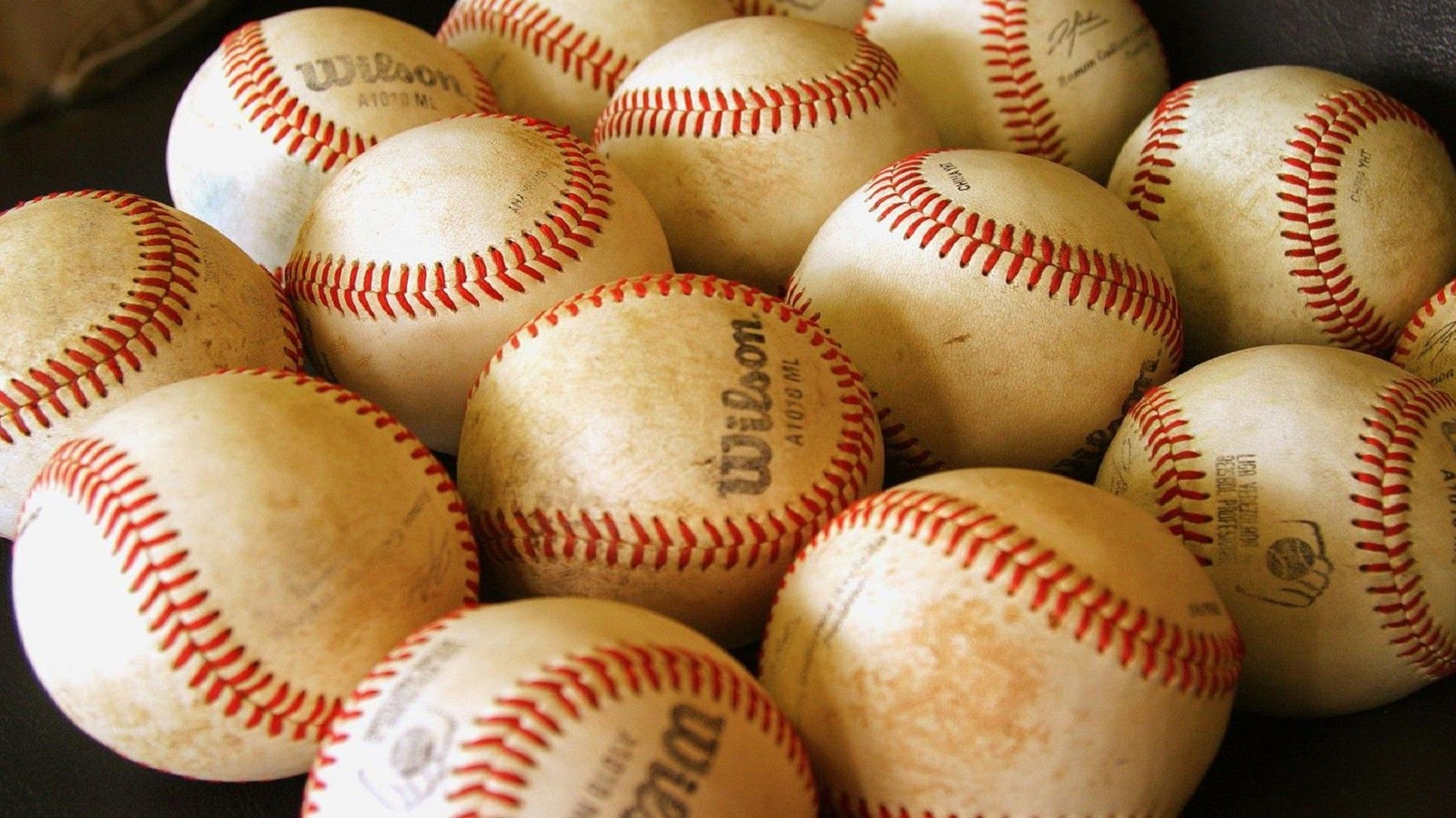 Palline da baseball ammucchiate, 1920x1080 1080p, PC