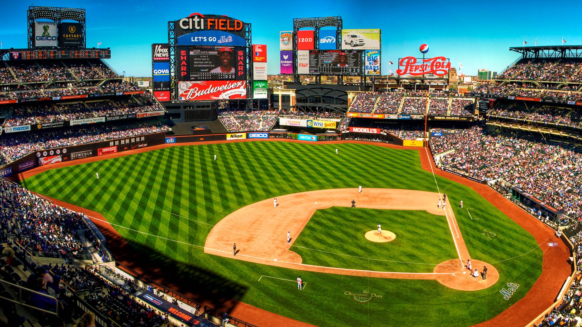 Stadio di baseball Citi Field, 1920x1080 Full HD 1080p, PC