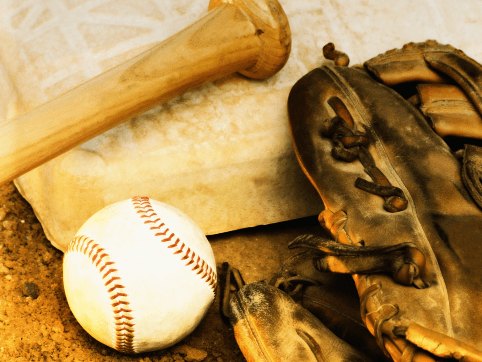 Palla mazza guantone baseball, 1536x1152 HD, PC Desktop