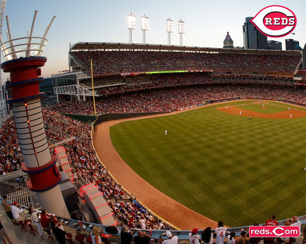 Stadio Cincinnati Reds baseball, 1284x1024 HD, Desktop