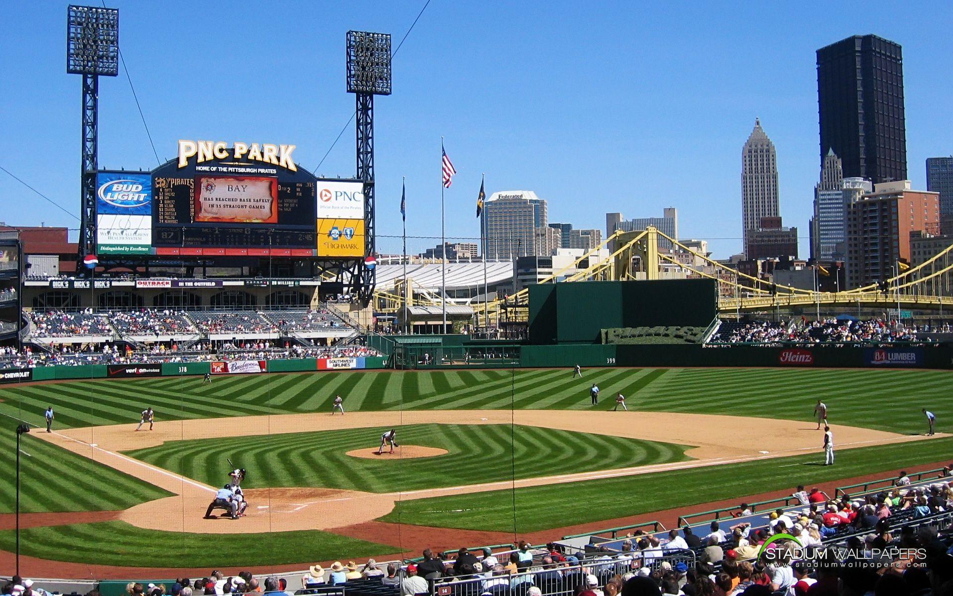 Stadio baseball PNC Park Pittsburgh, 1920x1200 WUXGA, PC