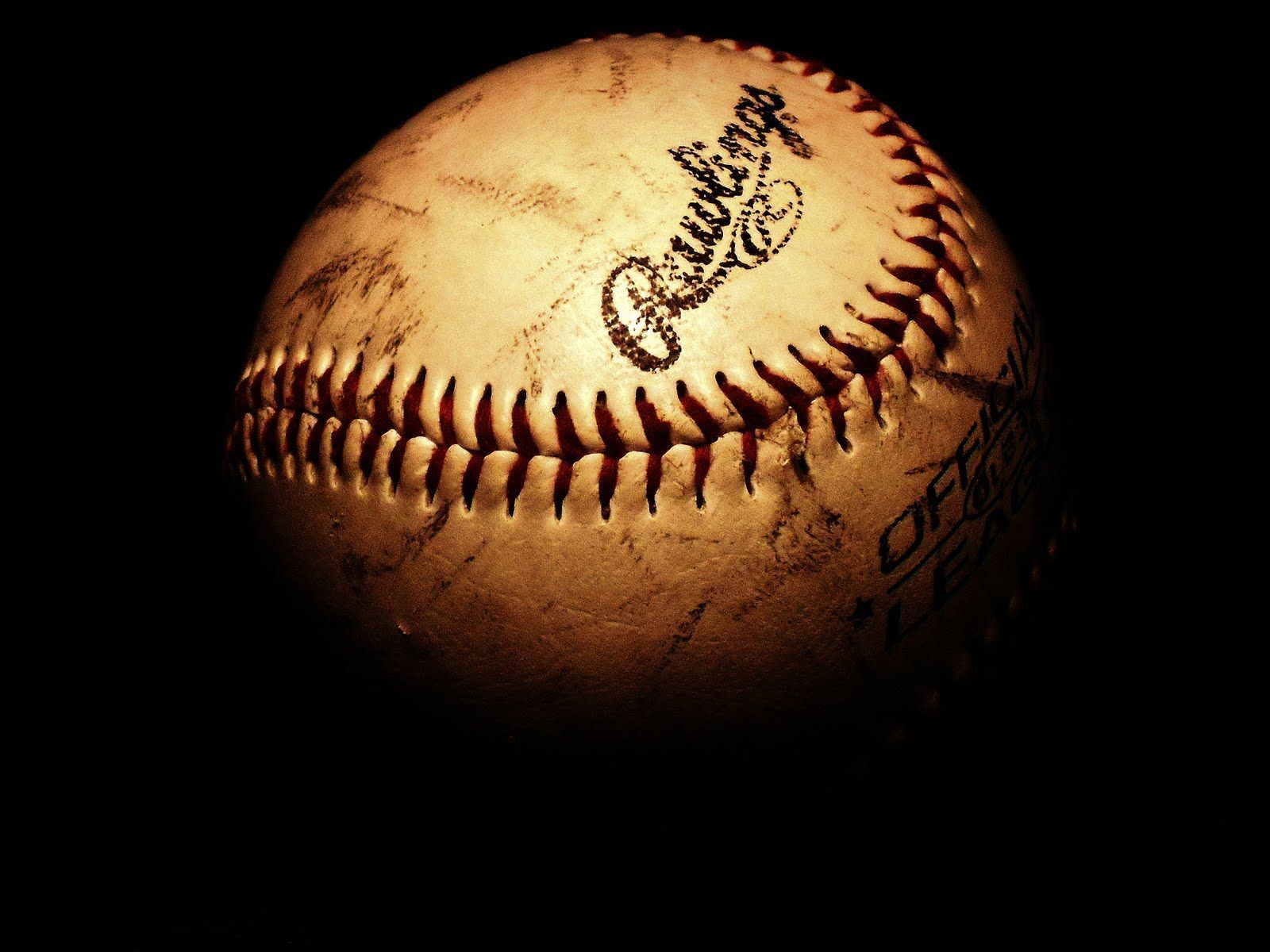 Palla da baseball Rawlings vintage, 1600x1200 HD, PC