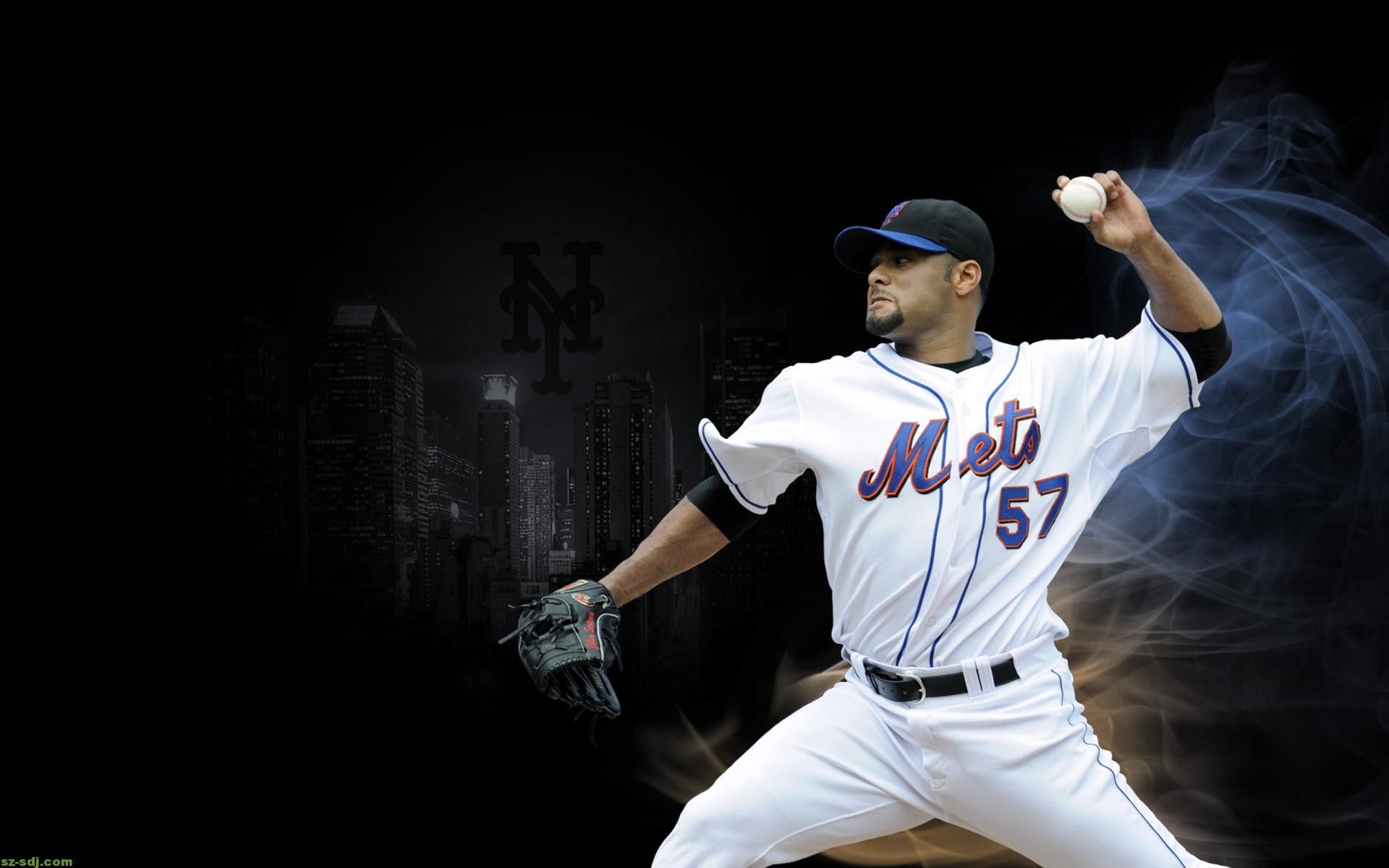 Lanciatore Dodgers logo baseball, 1920x1080 Full HD, Desktop