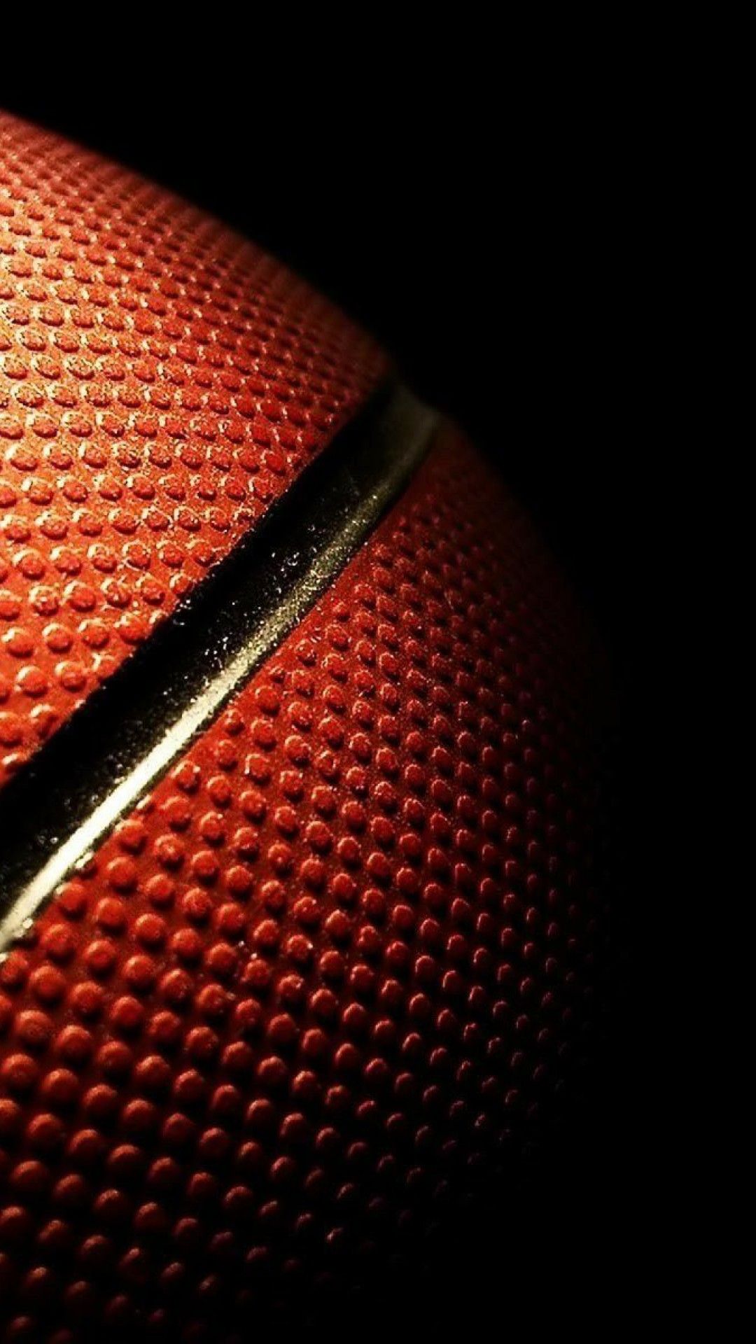 Pallone da basket primo piano, 1080x1920 Verticale, Telefono
