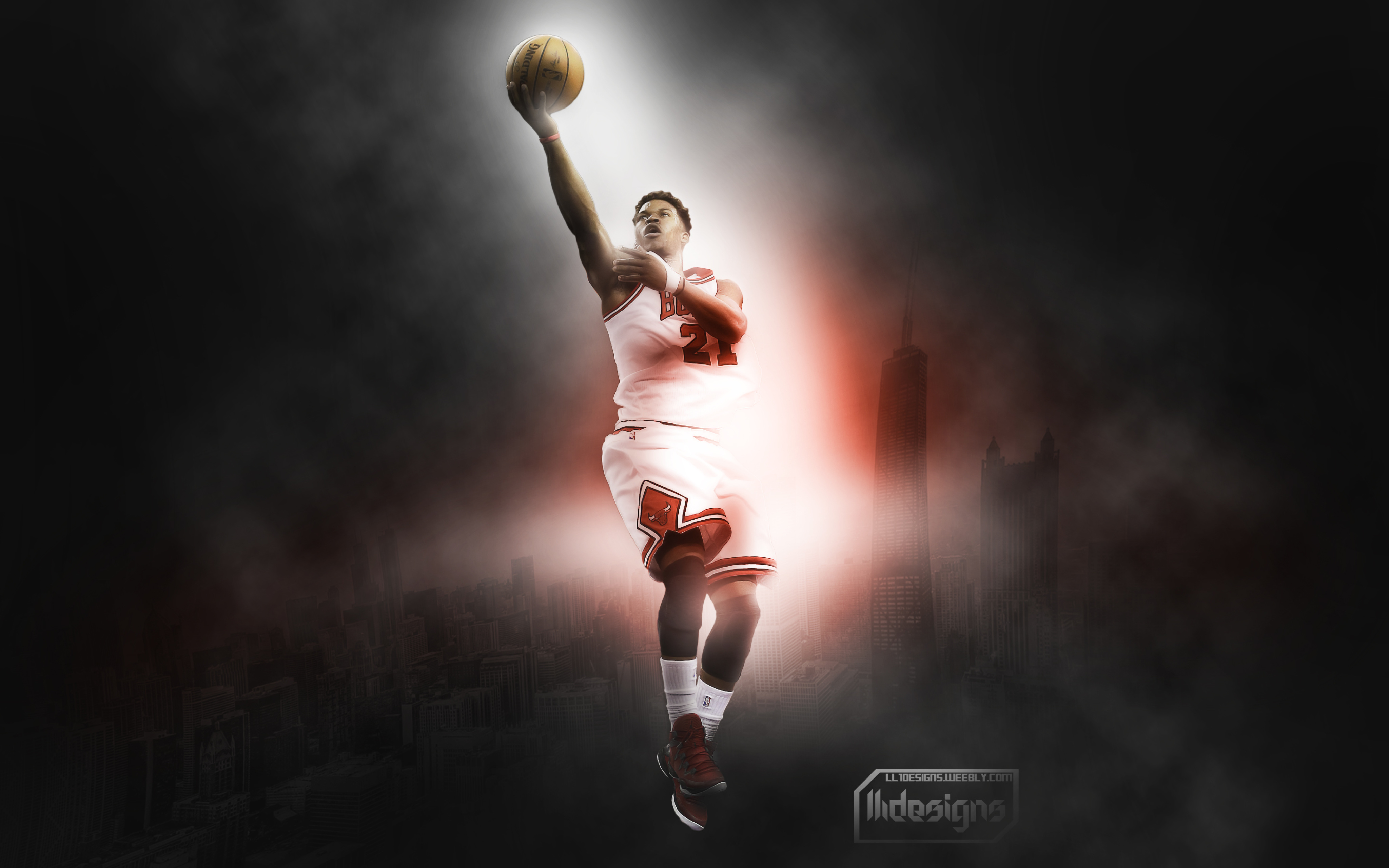 Giocatore basket schiacciata rosso, 4096x2560 4K Ultra HD, Smart TV 4K