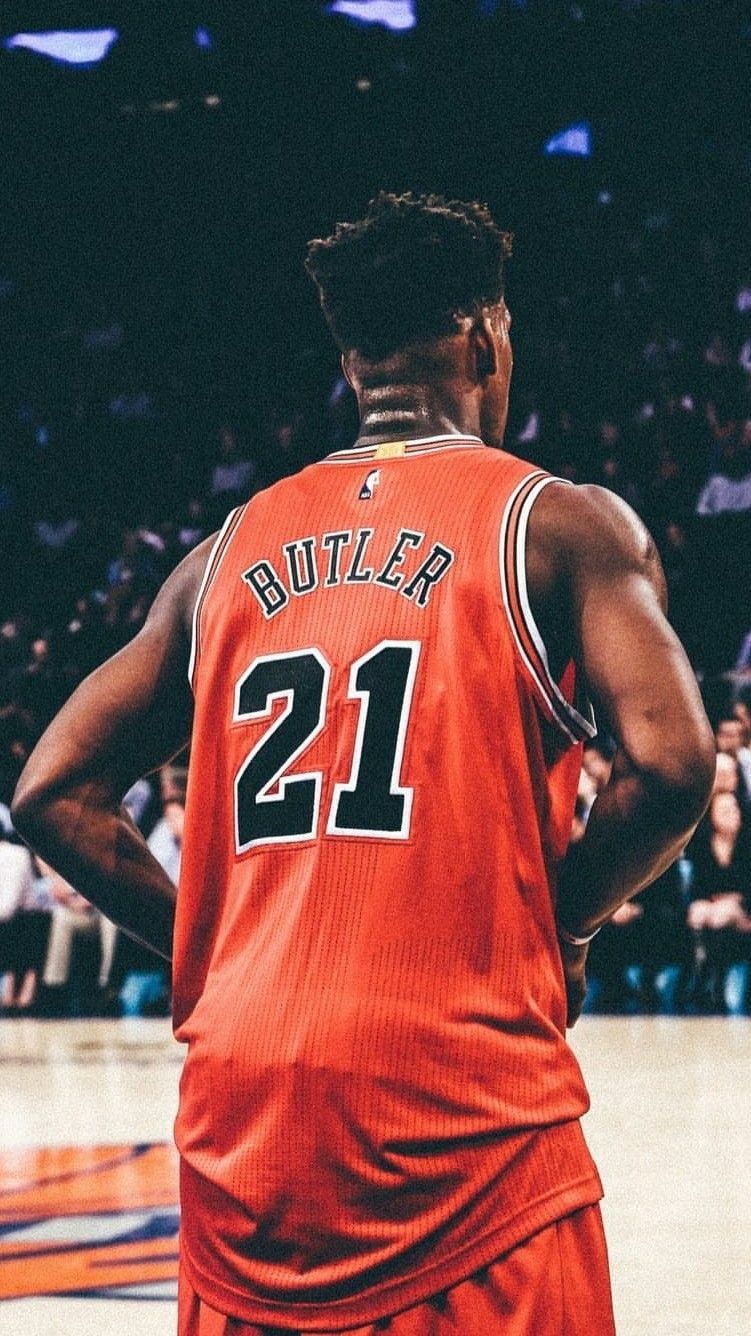 Jimmy Butler maglia Bulls 21, 751x1336 Full HD Verticale, iPhone