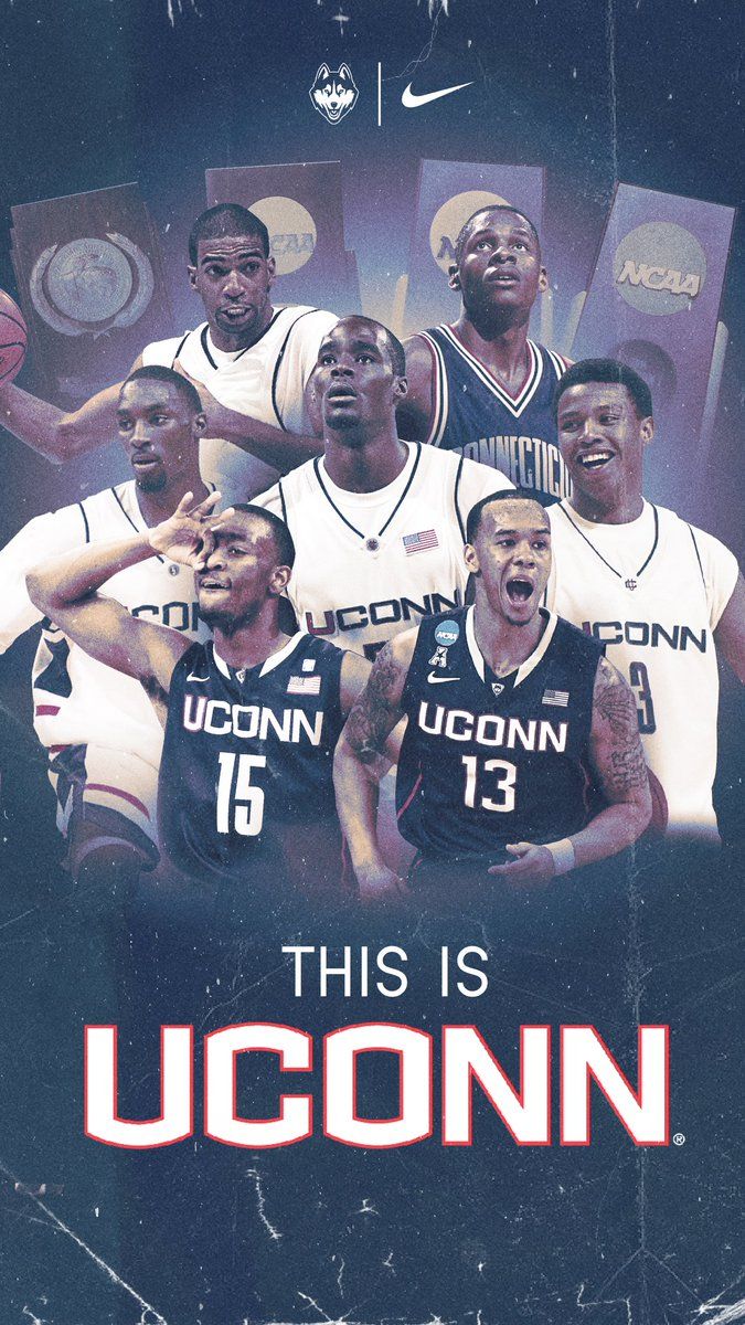 Squadra basket UConn Huskies, 675x1200 Verticale, Mobile