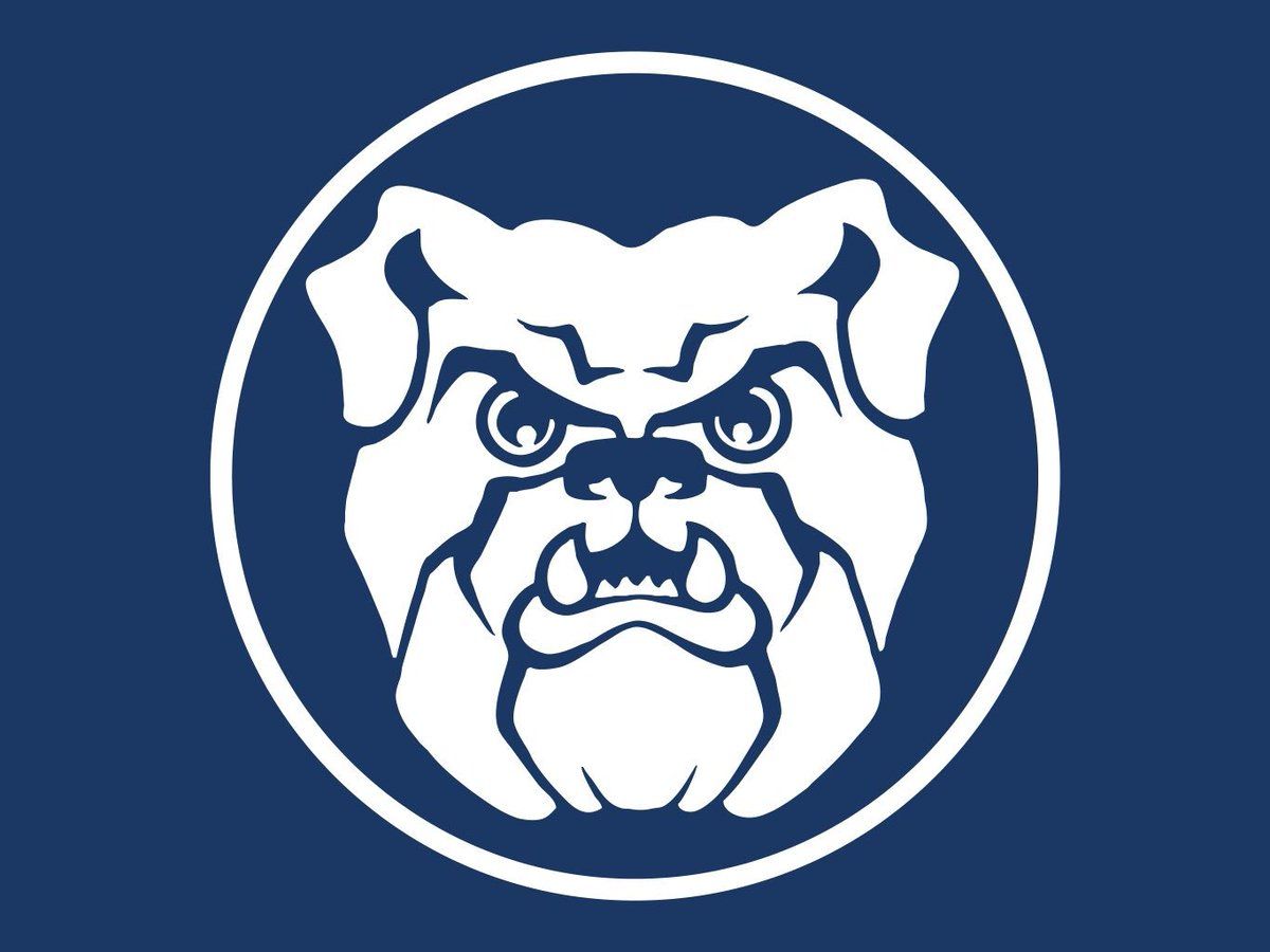 Logo Bulldog Butler blu, 1200x900 HD, Desktop