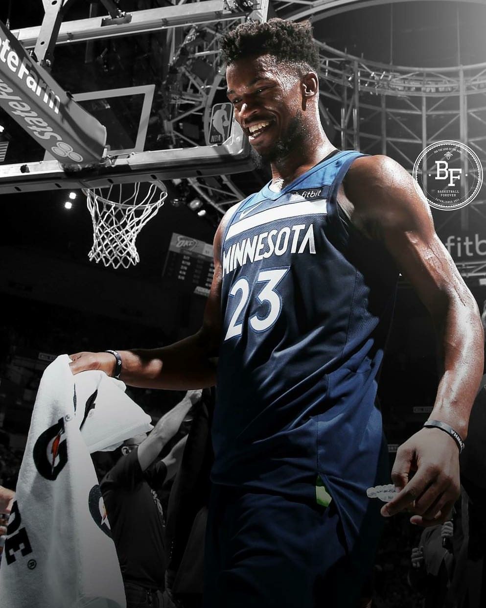 Jimmy Butler Minnesota Timberwolves, 993x1242 Full HD Verticale, Smartphone