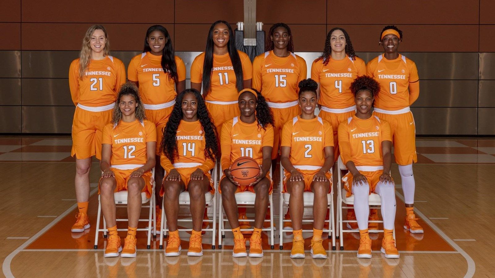 Squadra basket femminile Tennessee, 1600x900 900p, Desktop
