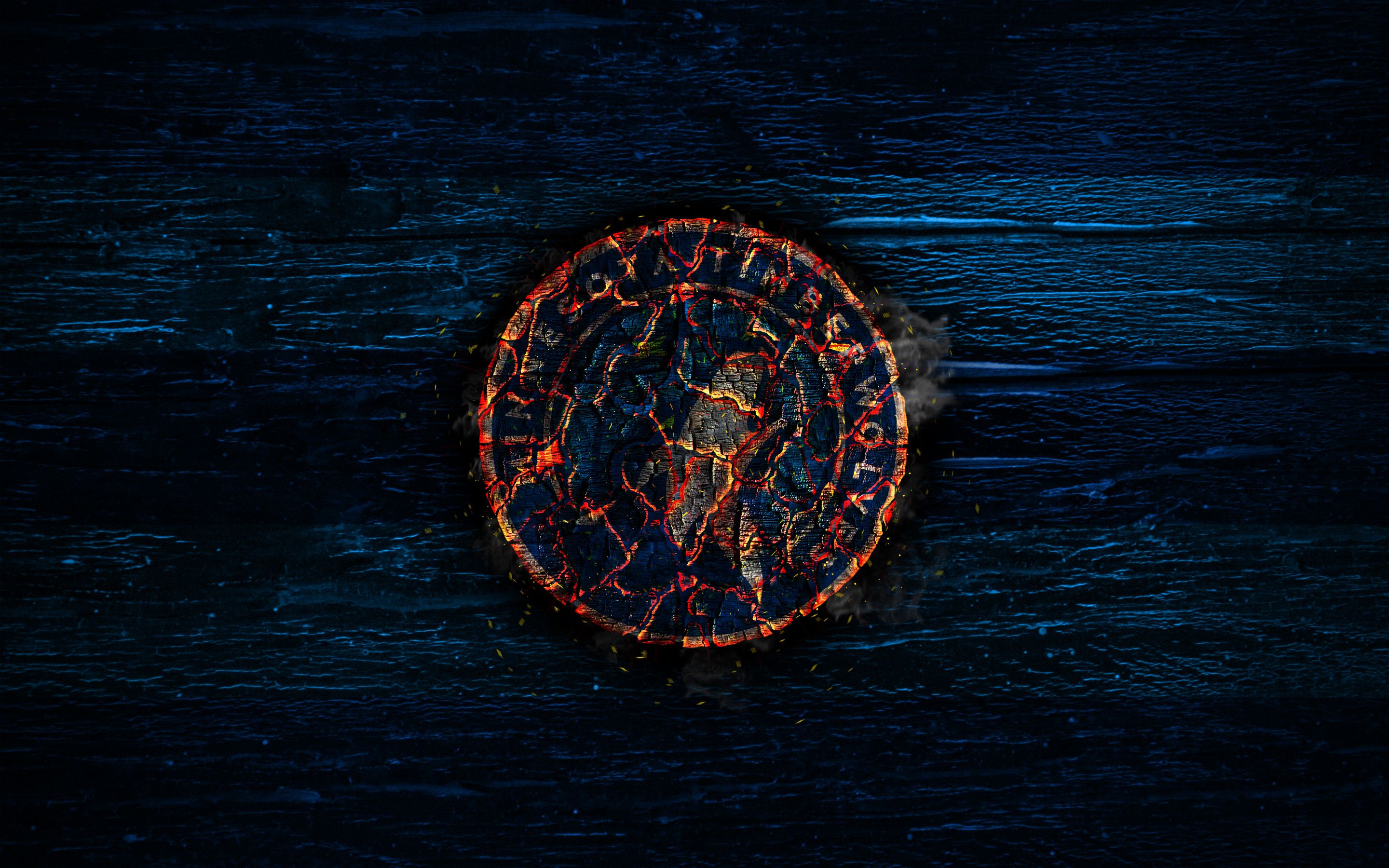 Pallone calcio acqua fuoco, 1920x1080 Full HD, Desktop