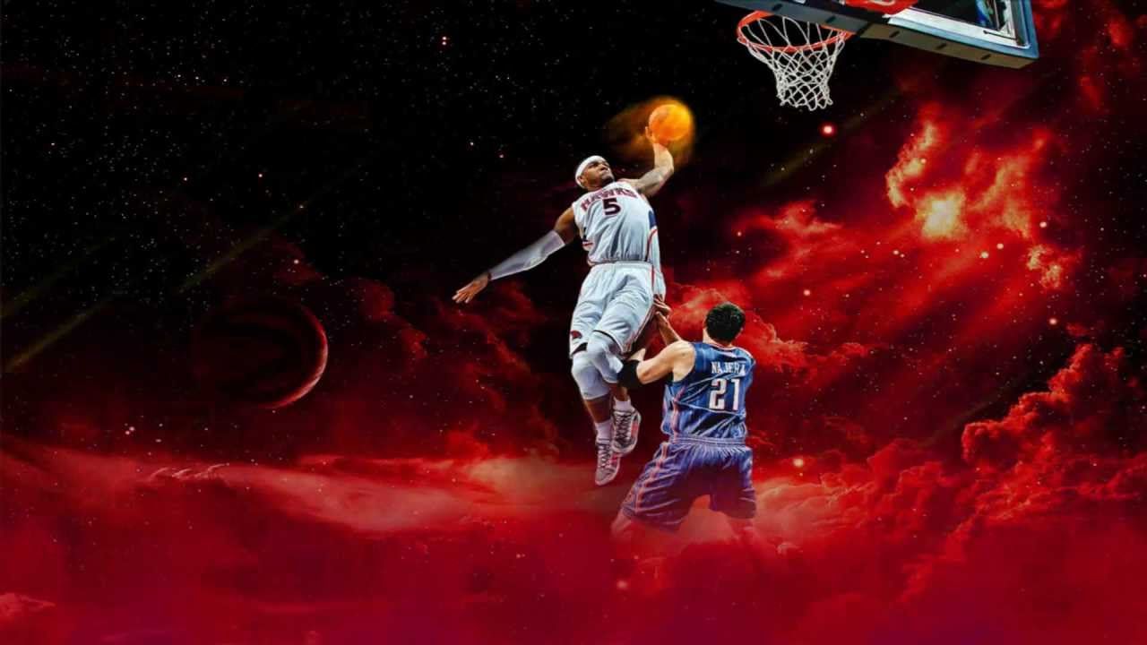 Pallone da basket in fiamme, 1600x629 Panoramico, PC Desktop