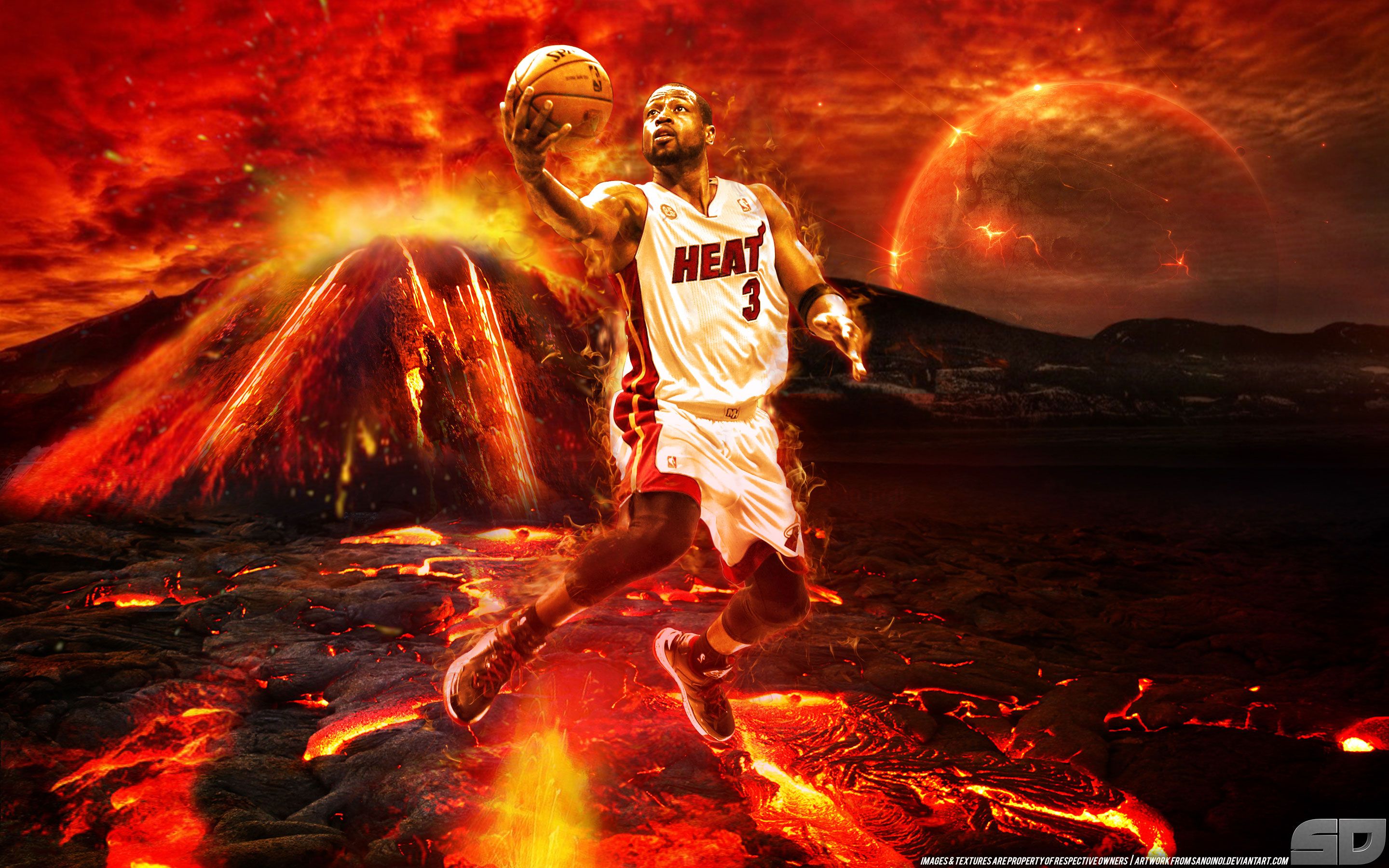 Pallone basket in fiamme, 1280x905 720p, Lenovo Legion