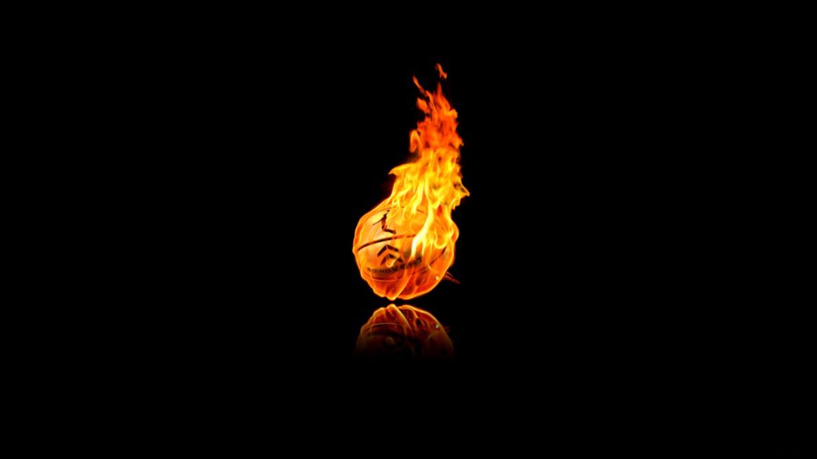 Logo Minnesota Timberwolves in fiamme, 2880x1800 2K+, Desktop