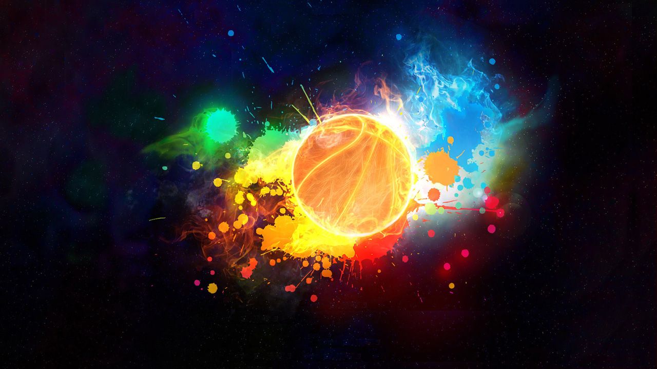 Derrick Rose schiacciata fiamme, 1920x1200 Full HD+, Desktop