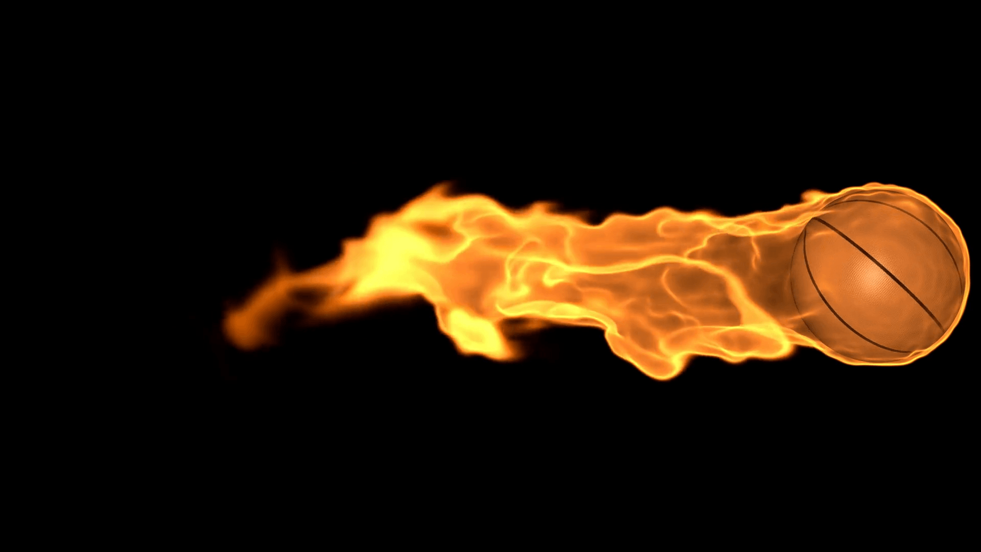 Pallone da calcio in fiamme, 5969x4000 Ultra HD, Monitor 4K