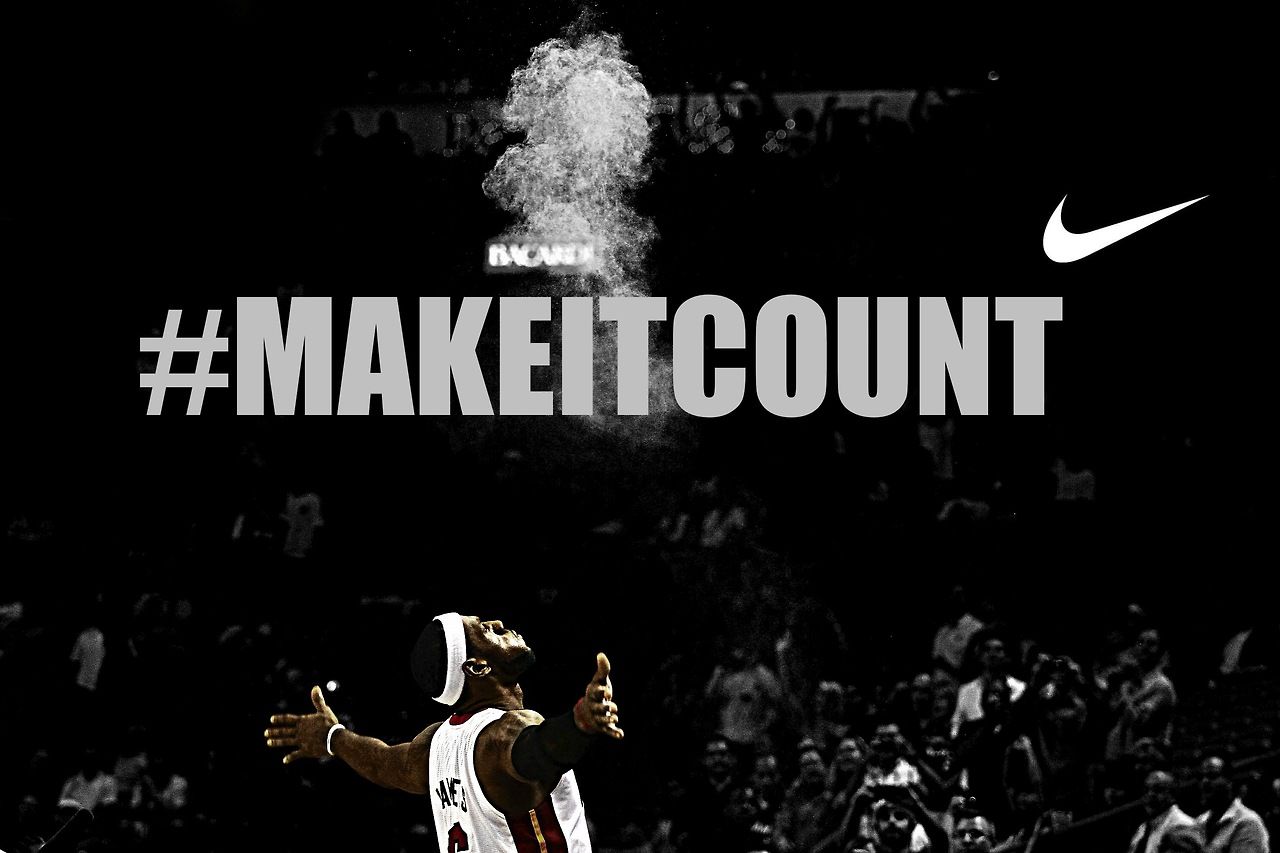 Nike citazione basket Makeitcount, swoosh, 1280x853 720p, Laptop