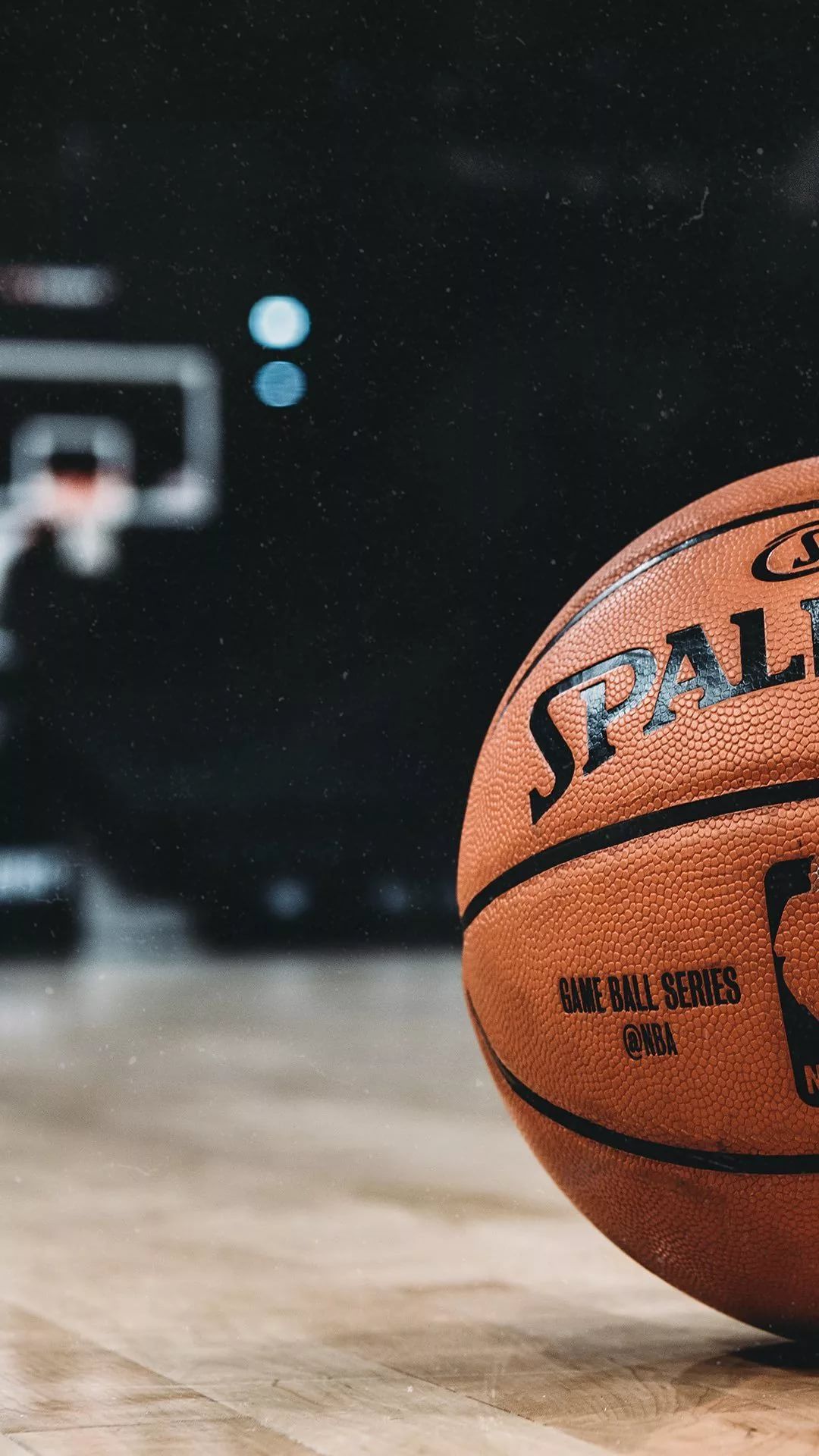 Pallone Spalding da basket, 1080x1920 Verticale, Telefono