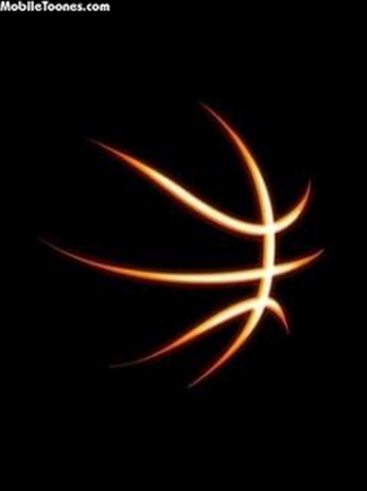 Pallone da basket luminoso arancione, 1199x1600 Verticale, Mobile