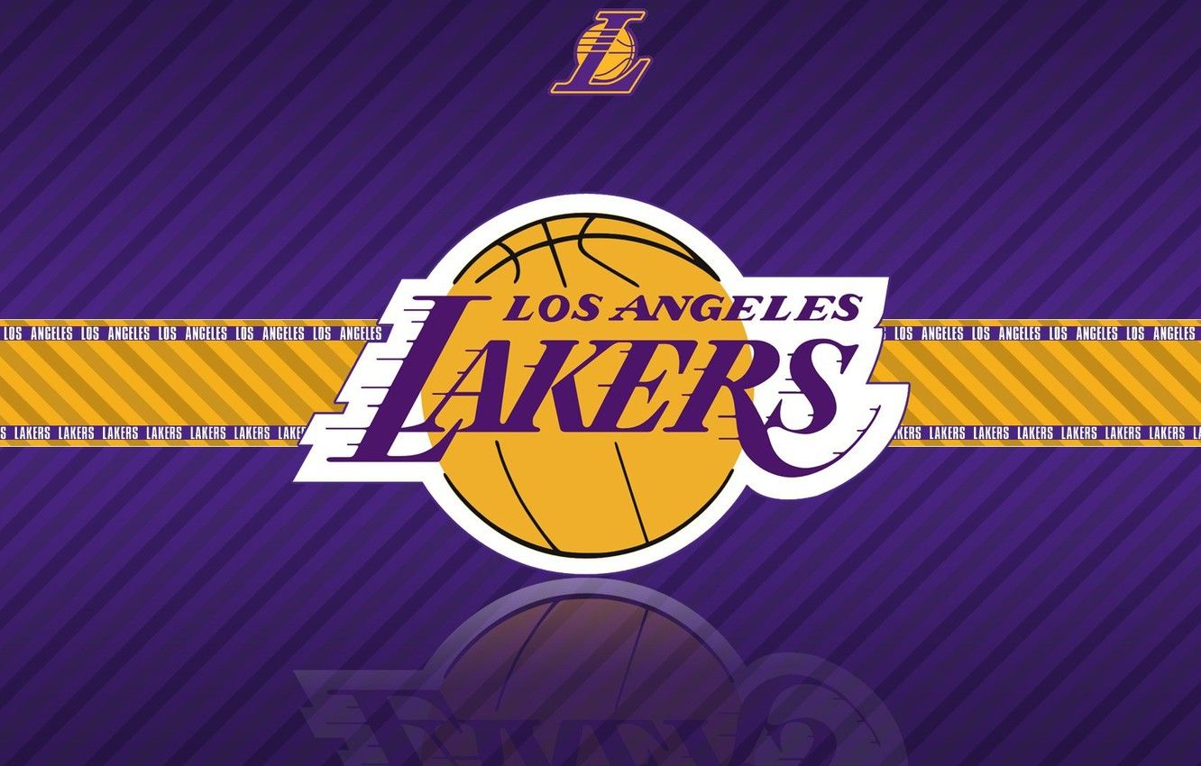 Logo Los Angeles Lakers, 1332x850 720p, MacBook Air