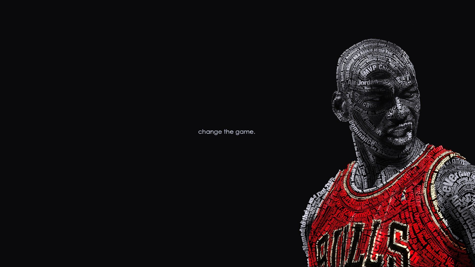 Michael Jordan Chicago Bulls ritratto, numero 23, 1920x1080 Full HD, PC