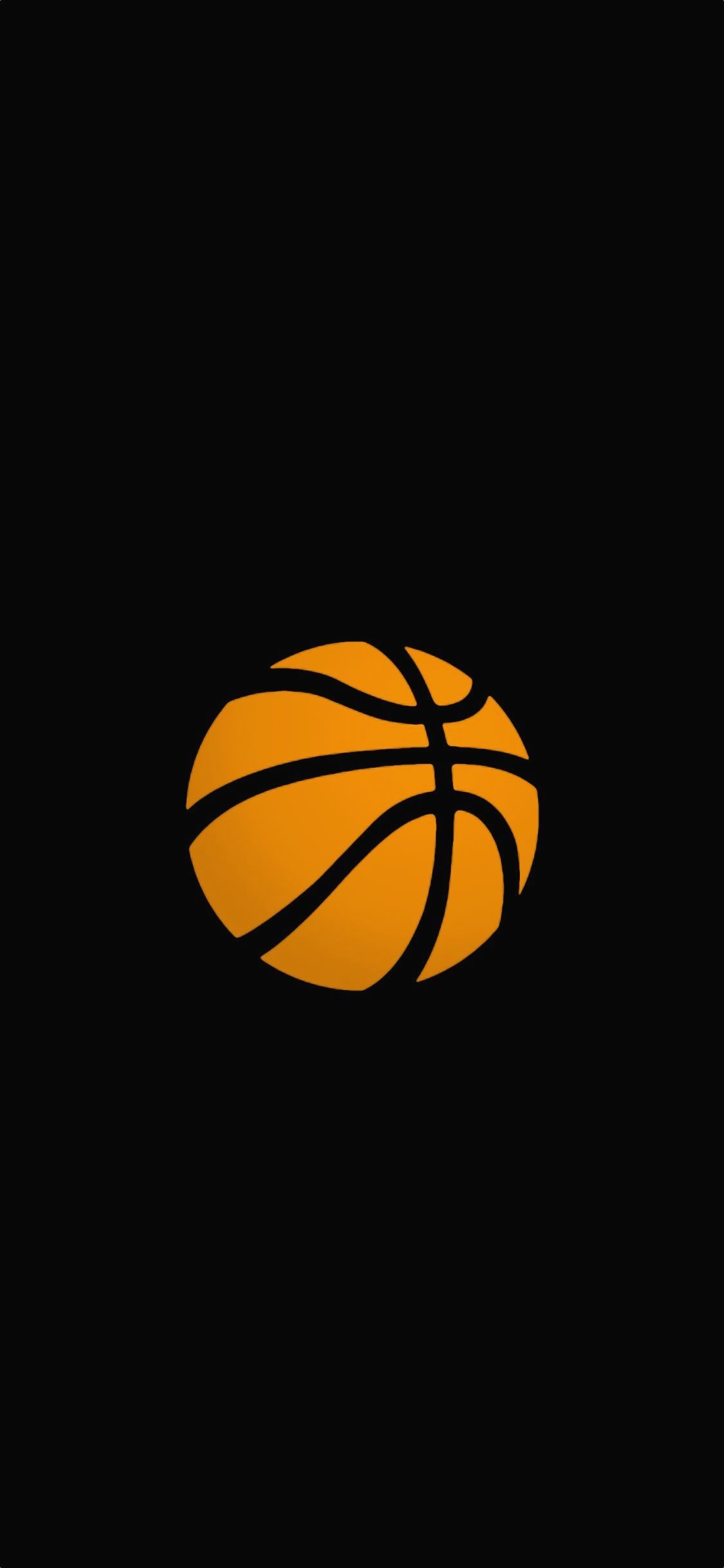 Pallone da basket arancione, 1125x2436 Full HD Verticale, iPhone