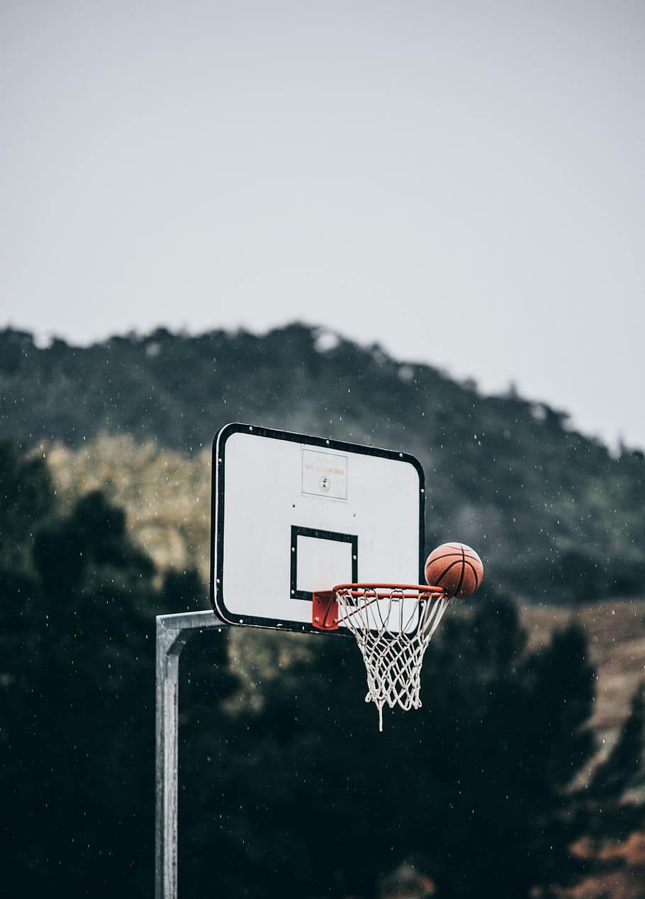 Canestro basket con palla, 910x1269 Verticale, Mobile