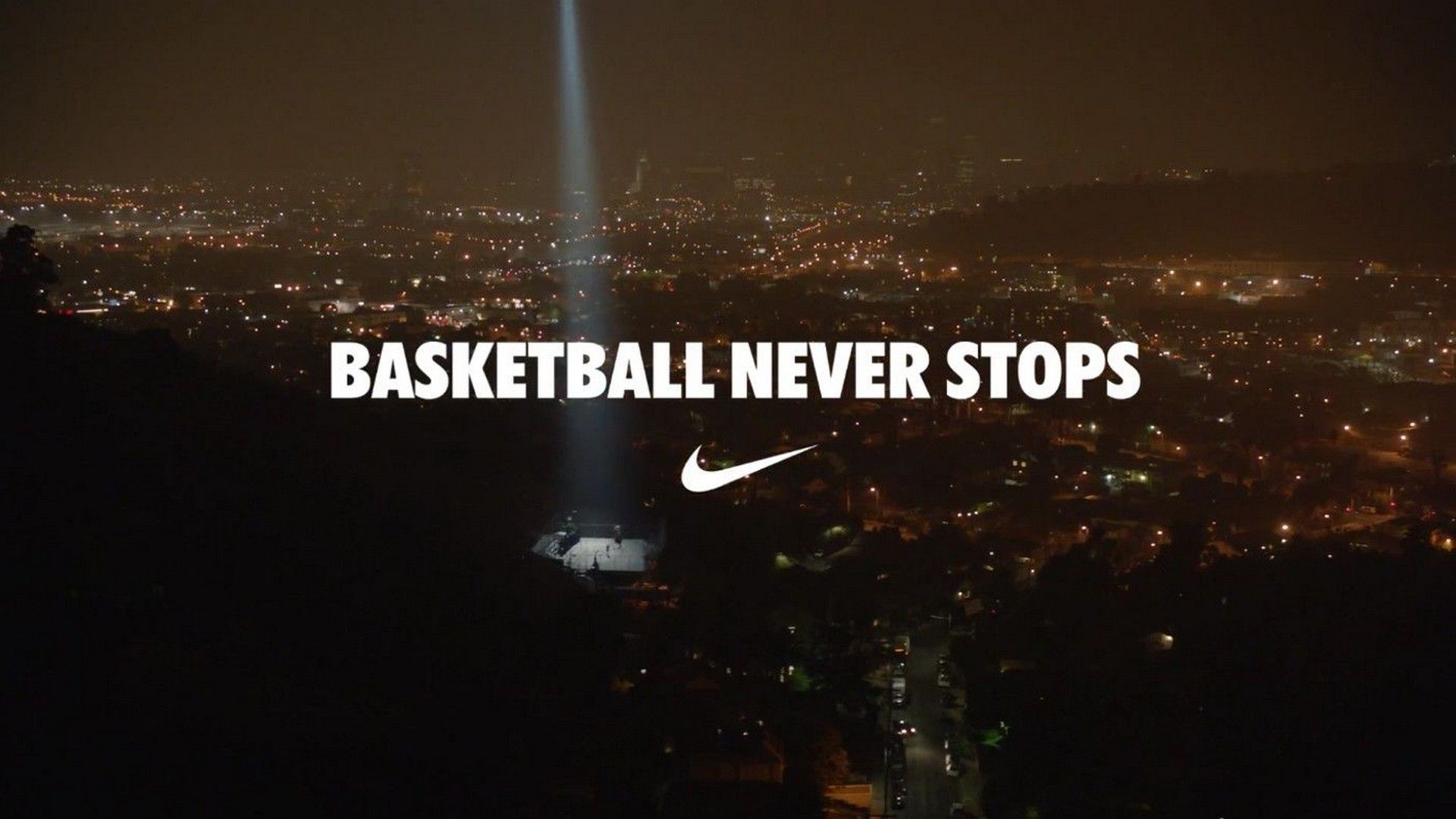Nike basketball never stops, 1920x1080 1080p, Desktop