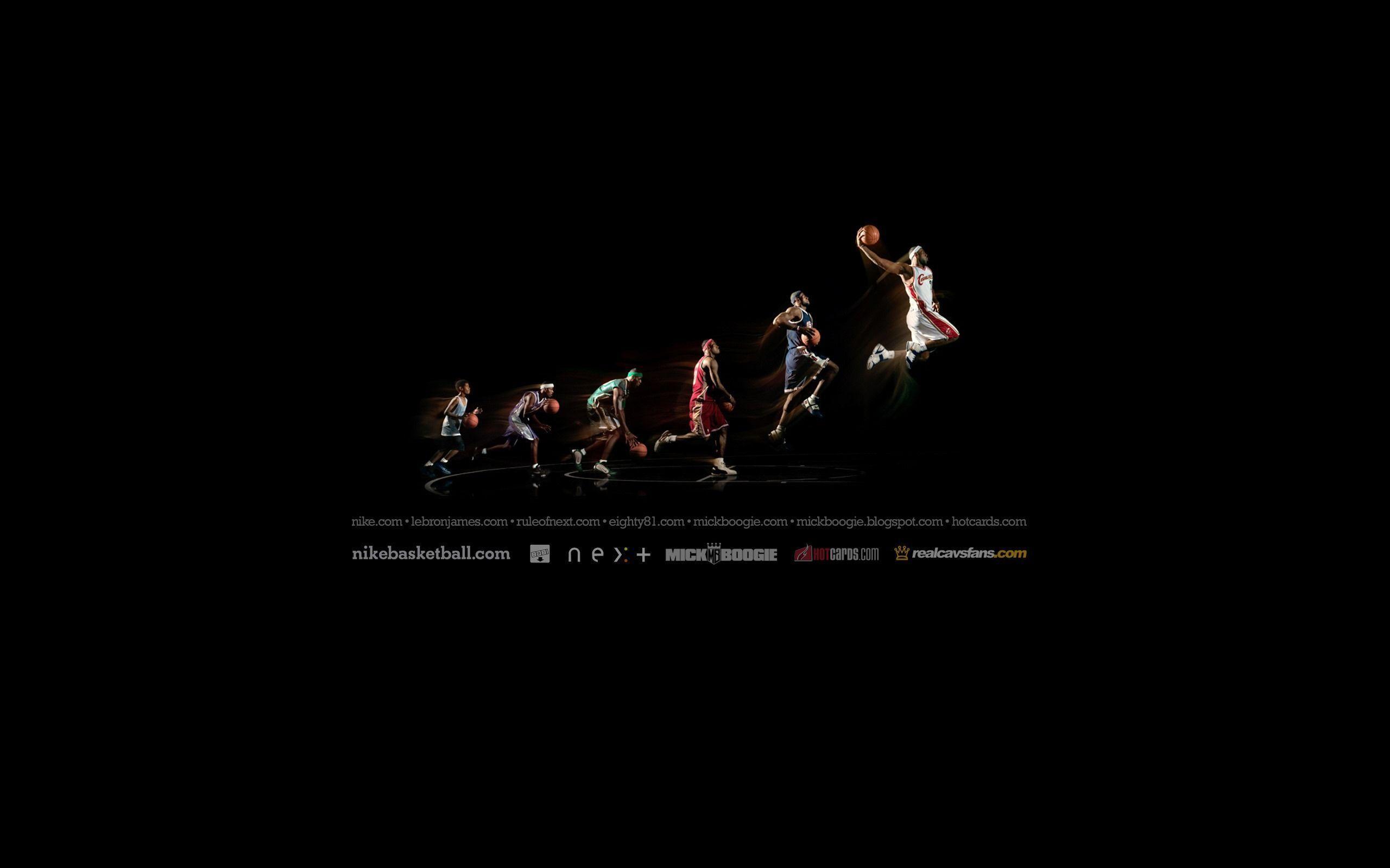 Giocatore basket schiacciata sequenza, 2560x1600 2K+, Desktop
