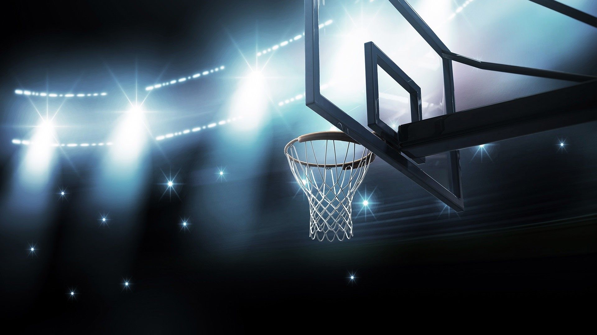 Canestro basket luci arena, 1920x1080 1080p, PC Desktop