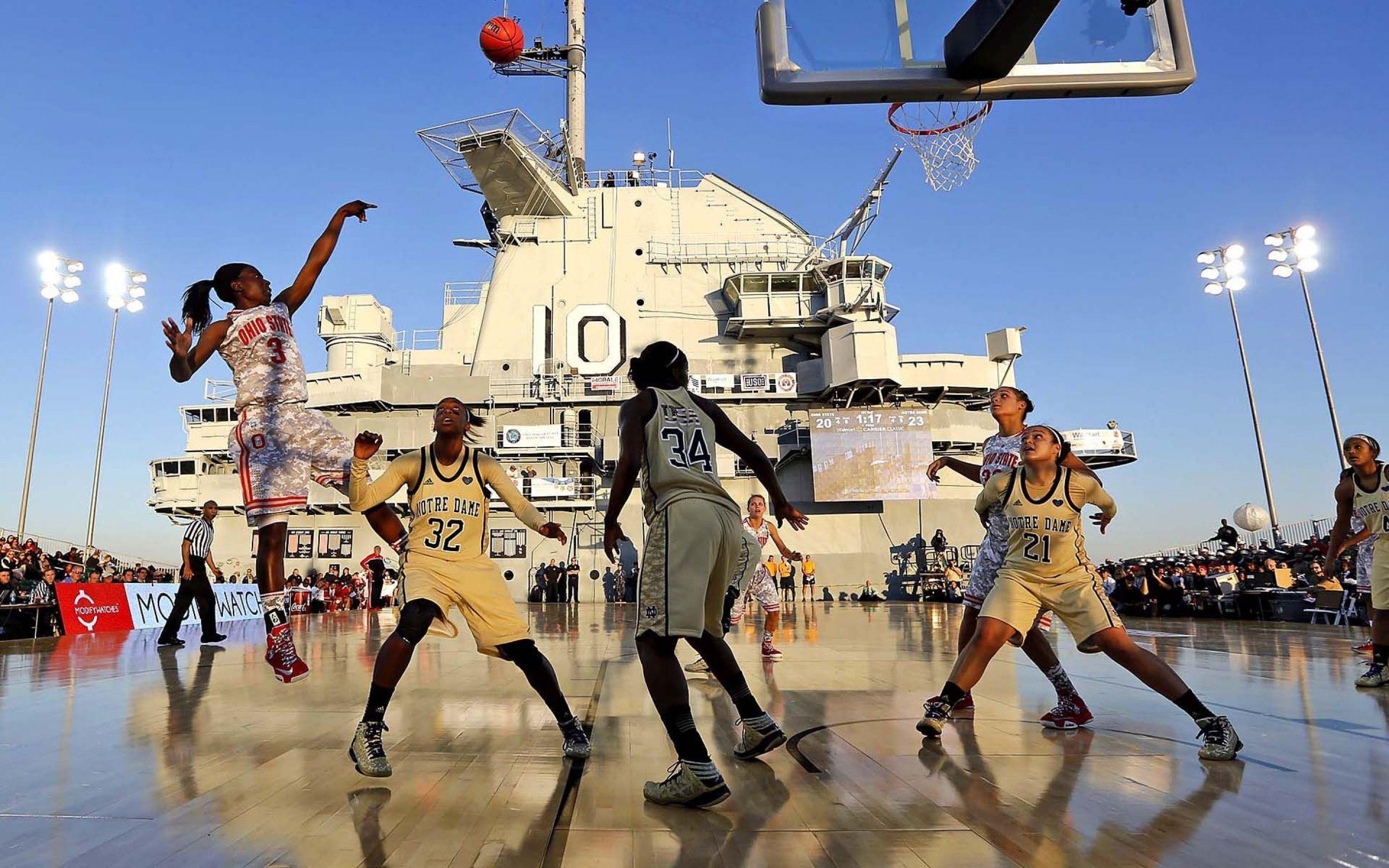 Partita basket su portaerei, 2880x1800 WQXGA, MacBook Pro