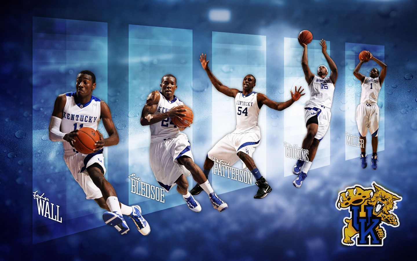 Logo Kentucky Basketball metallico, 1600x1200 HD, Lenovo Legion