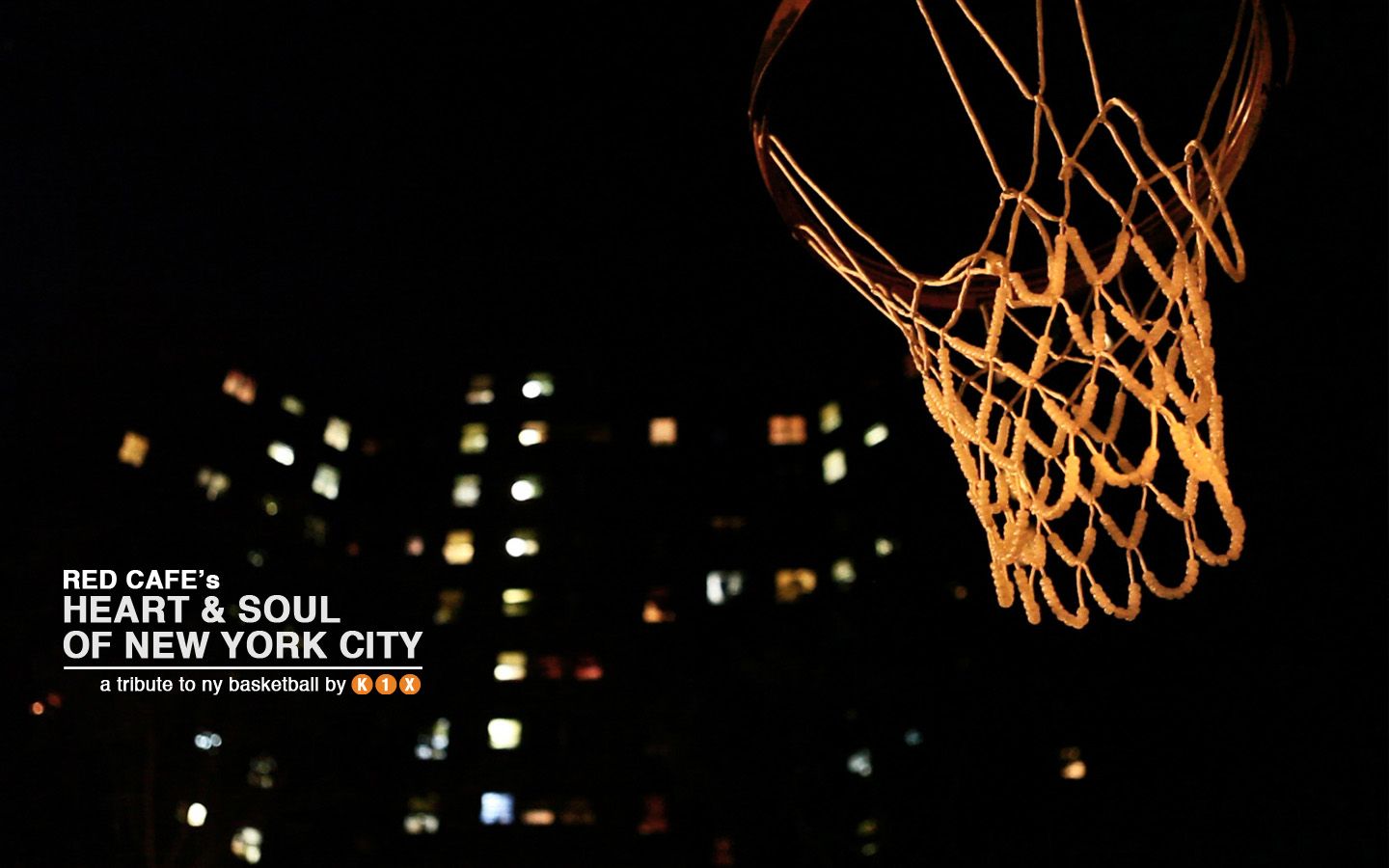 Canestro basket notte città, 1440x900 720p, PC