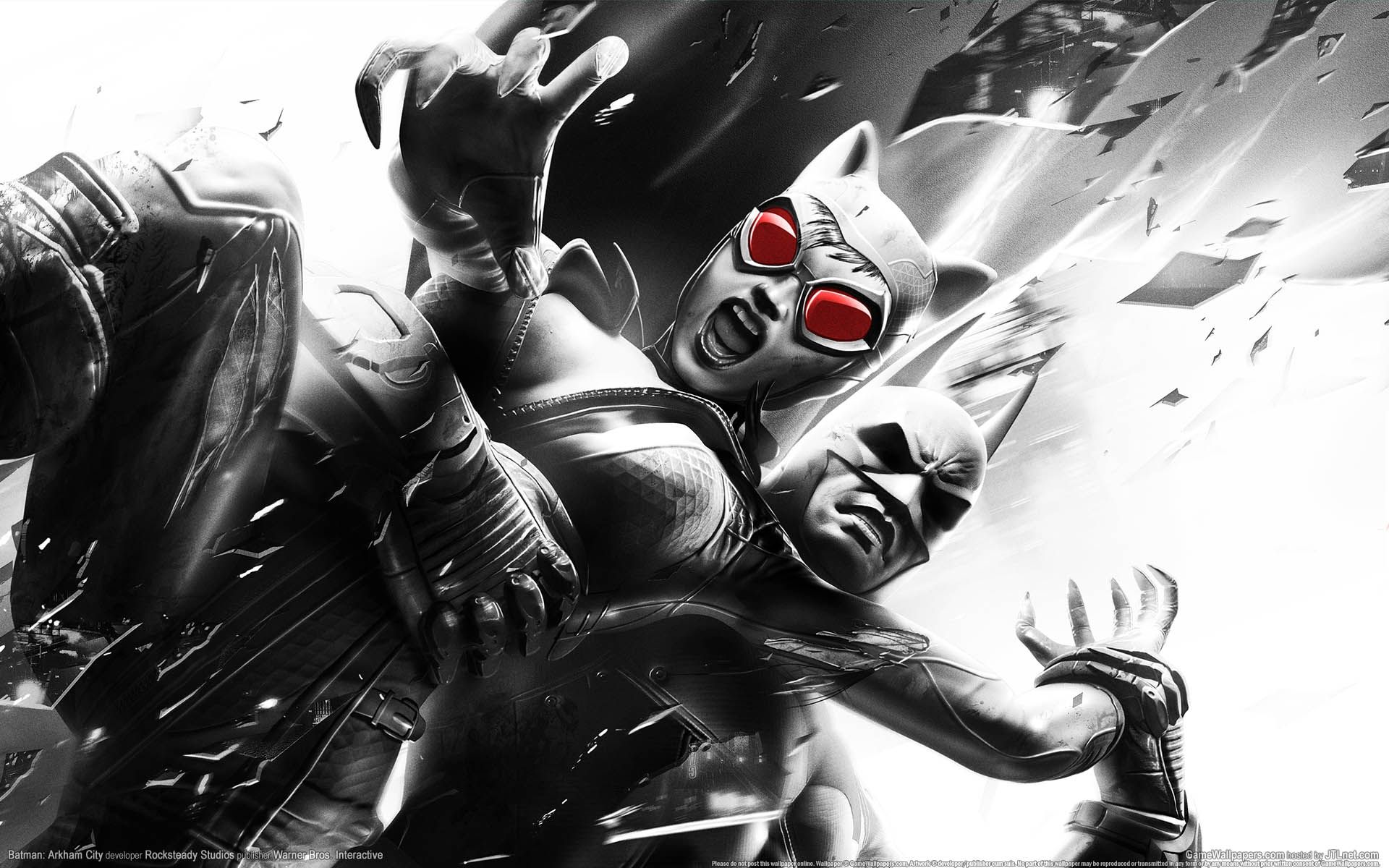 Batman e Catwoman, Arkham City, 1920x1200 Full HD+, PC