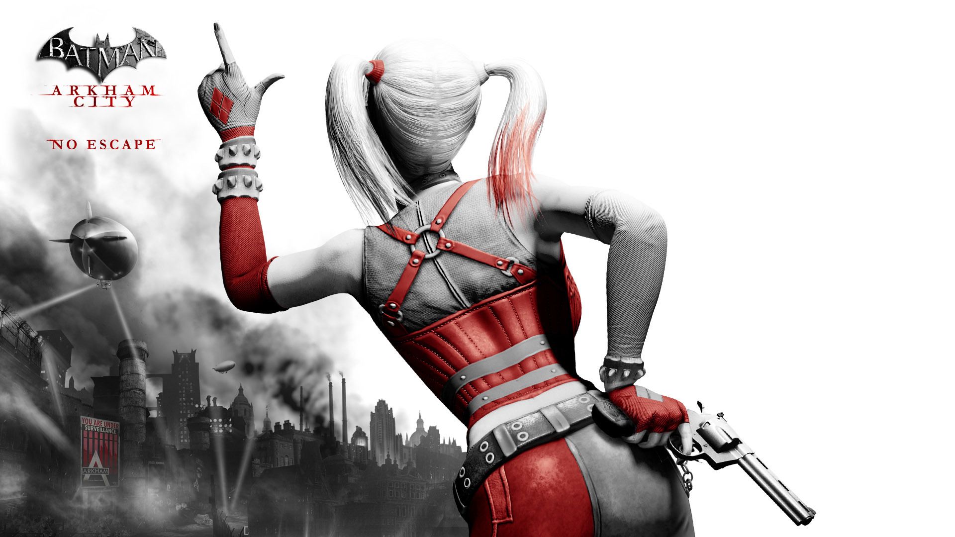 Harley Quinn Arkham City, 1920x1080 Full HD, PC Desktop