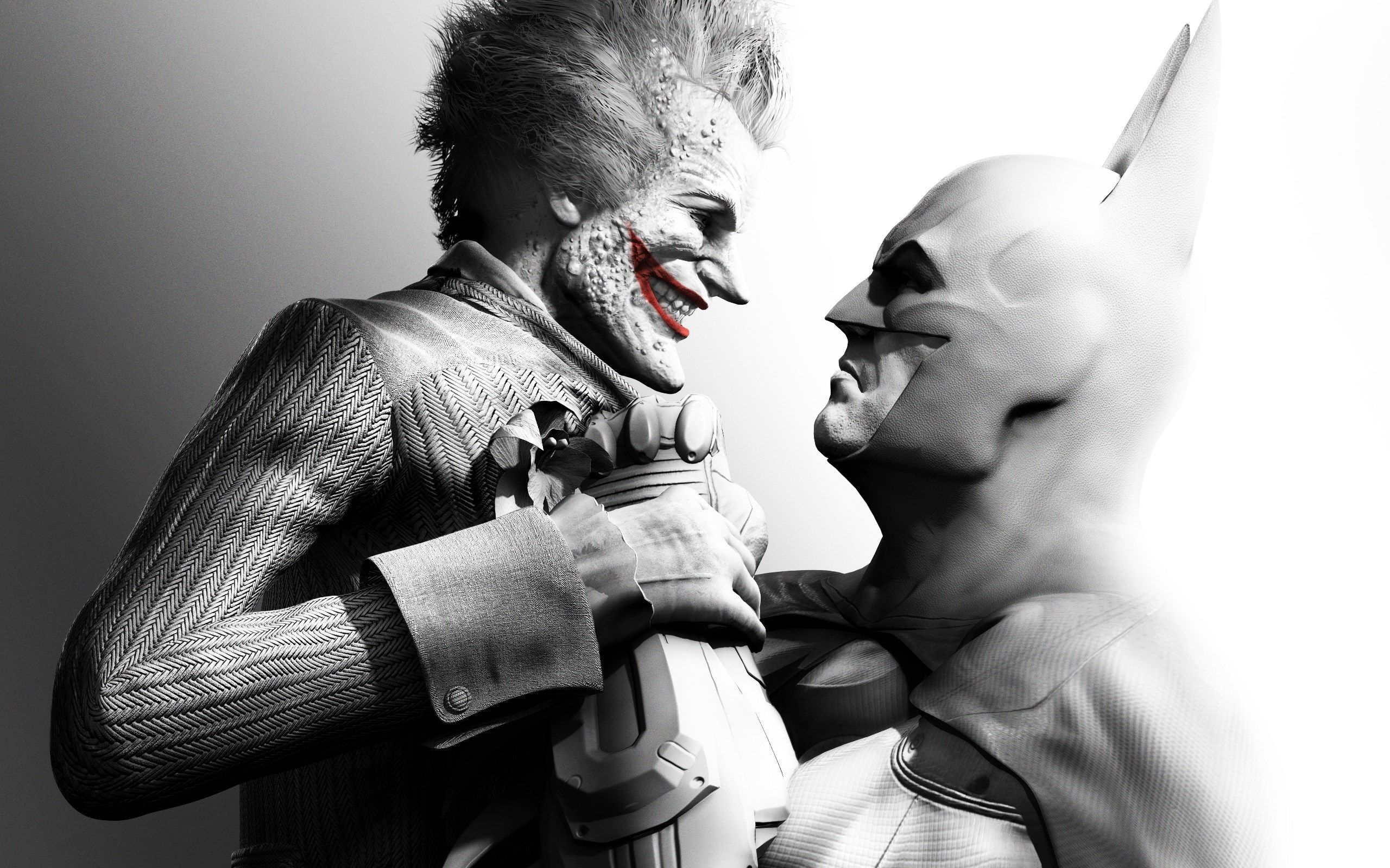 Batman e Joker confronto, nemesi di Batman, 2560x1600 2K+, PC