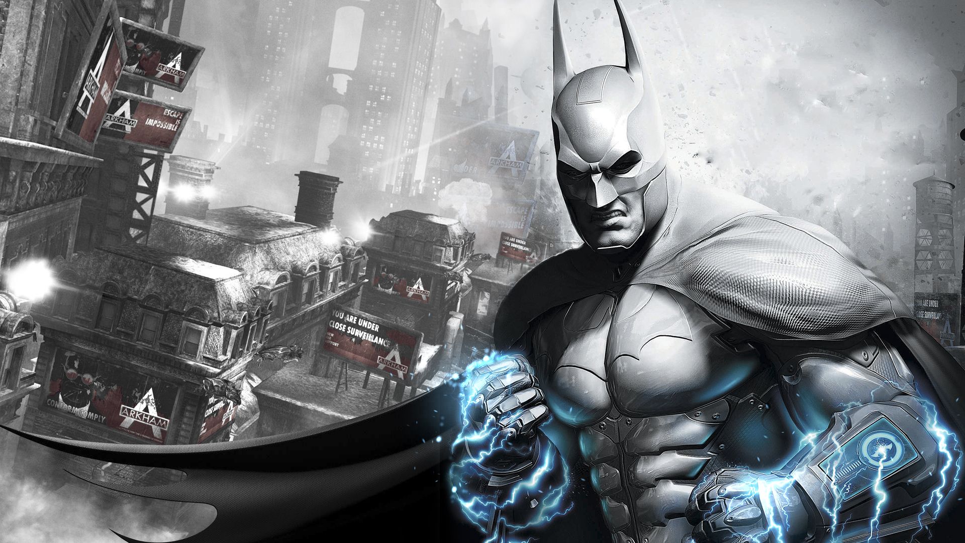 Batman Arkham City, 1920x1080 Full HD 1080p, PC