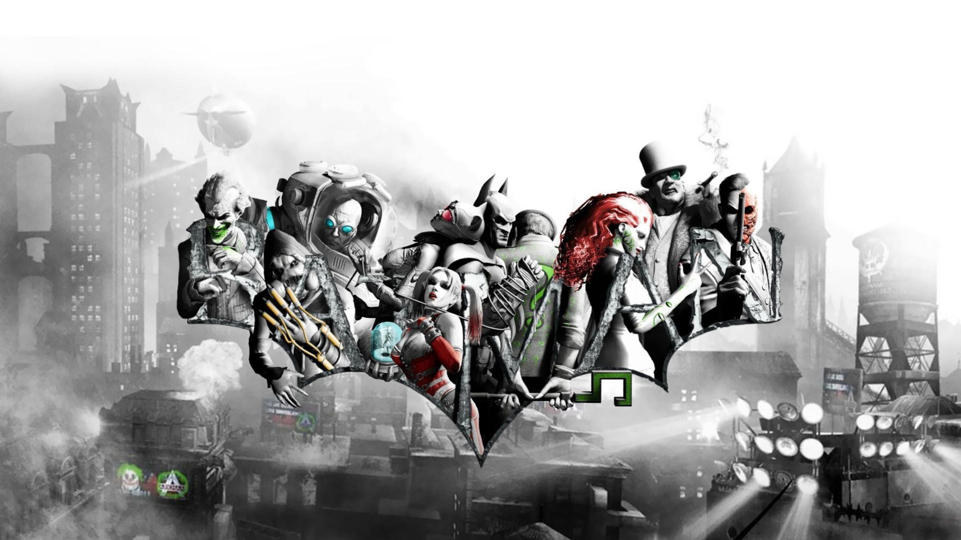 Batman Arkham City personaggi, 1920x1080 Full HD 1080p, Desktop