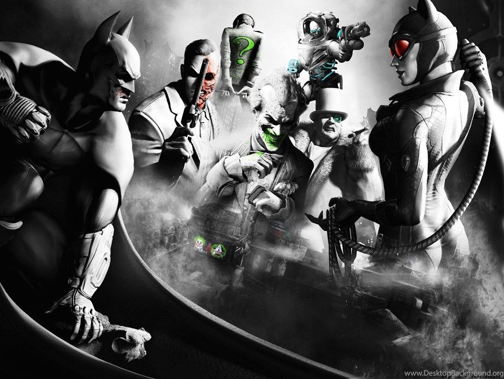 Batman Arkham City personaggi, 1024x770 HD, iMac