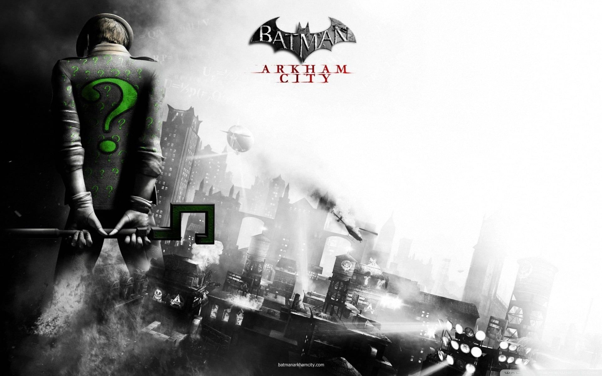 Batman Arkham City Riddler, 1920x1200 Full HD+ WUXGA, PC Desktop