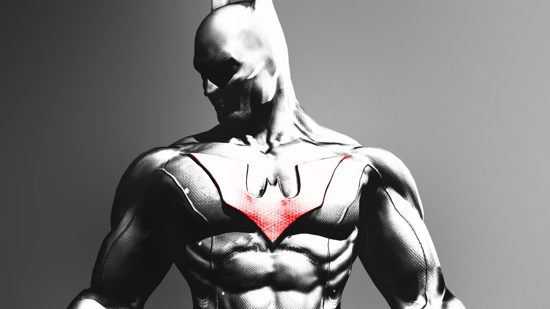 Batman Arkham figure statua, 1920x1080 Full HD 1080p, Laptop