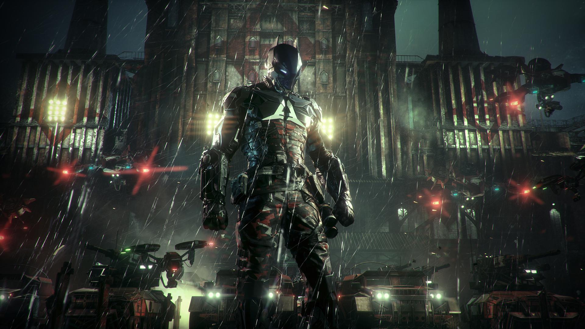 Red Hood Arkham Knight scena notturna, 1920x1080 1080p, Desktop