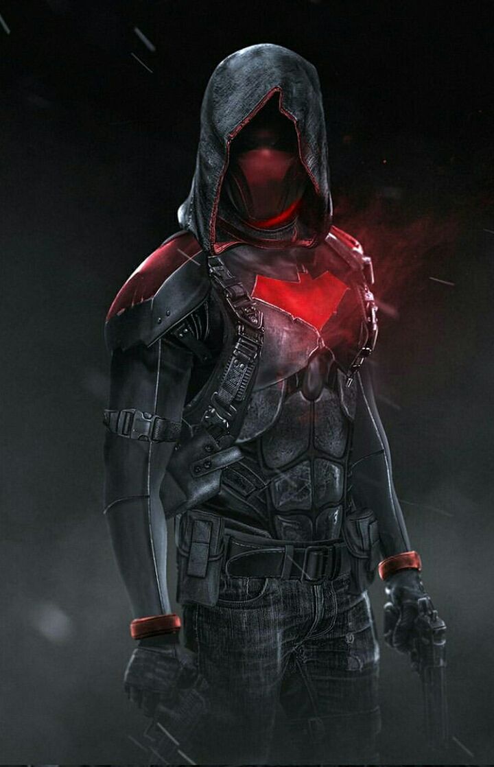 Red Hood Batman Arkham Knight, Rocksteady, 720x1118 Full HD Verticale, iPhone