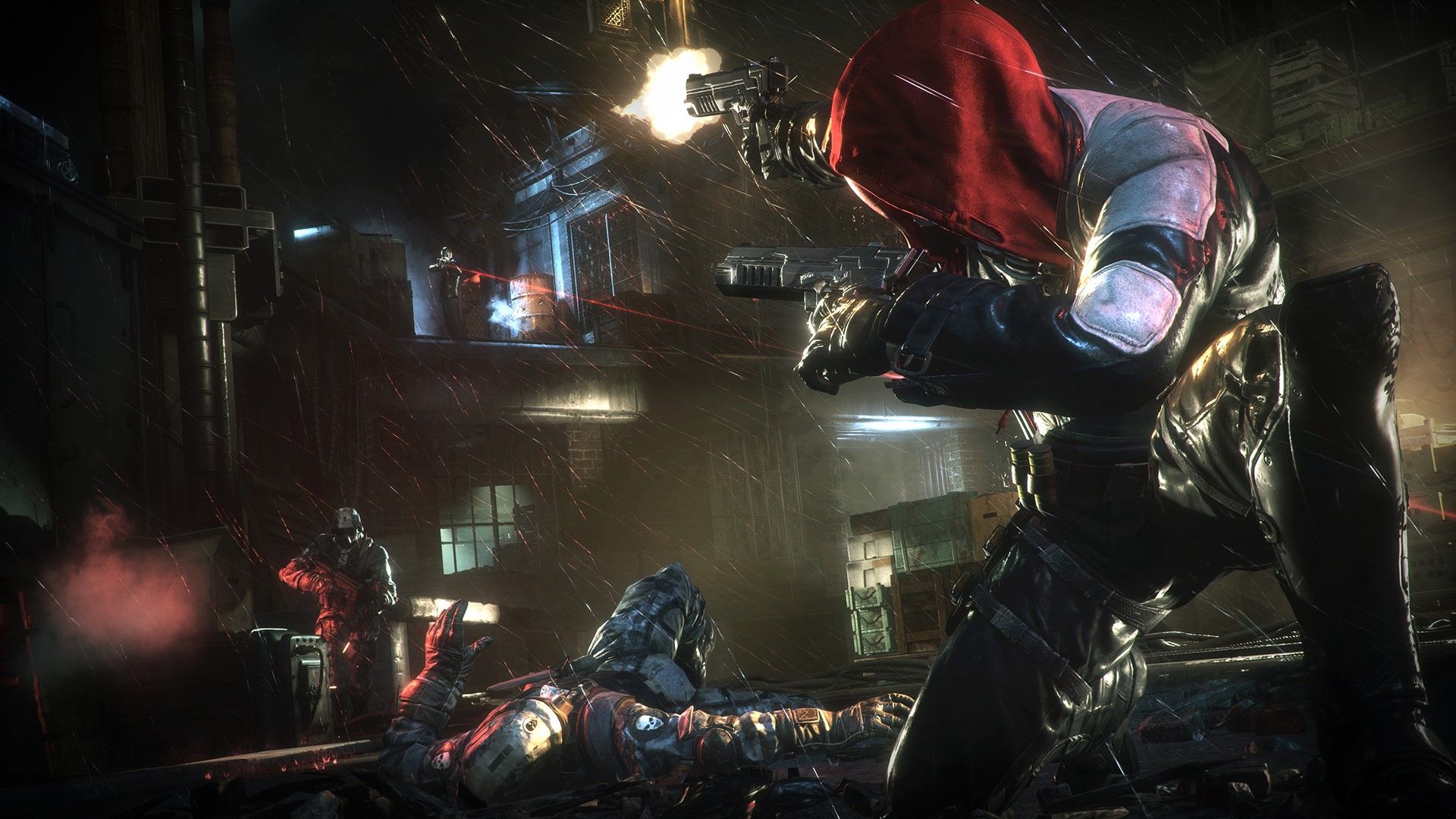 Red Hood Arkham Knight combattimento, 1920x1080 Full HD, Desktop