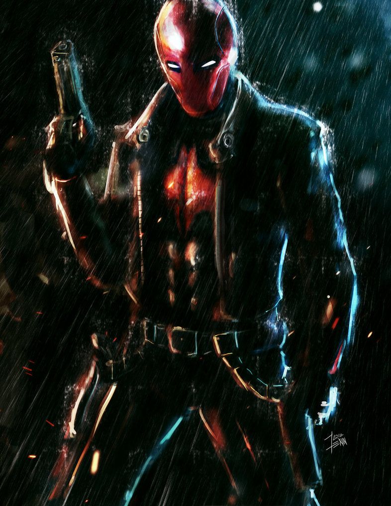 Red Hood Batman Arkham, 786x1017 Verticale, Mobile