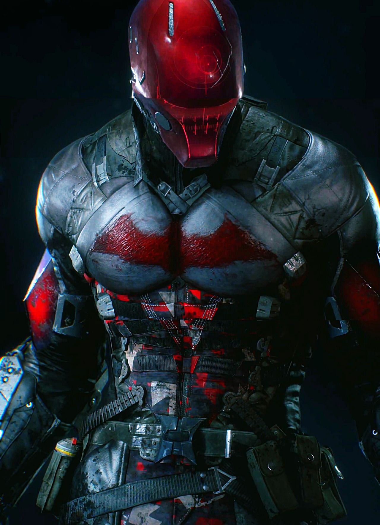 Red Hood Arkham Knight, 1280x1765 Full HD Verticale, Google Pixel