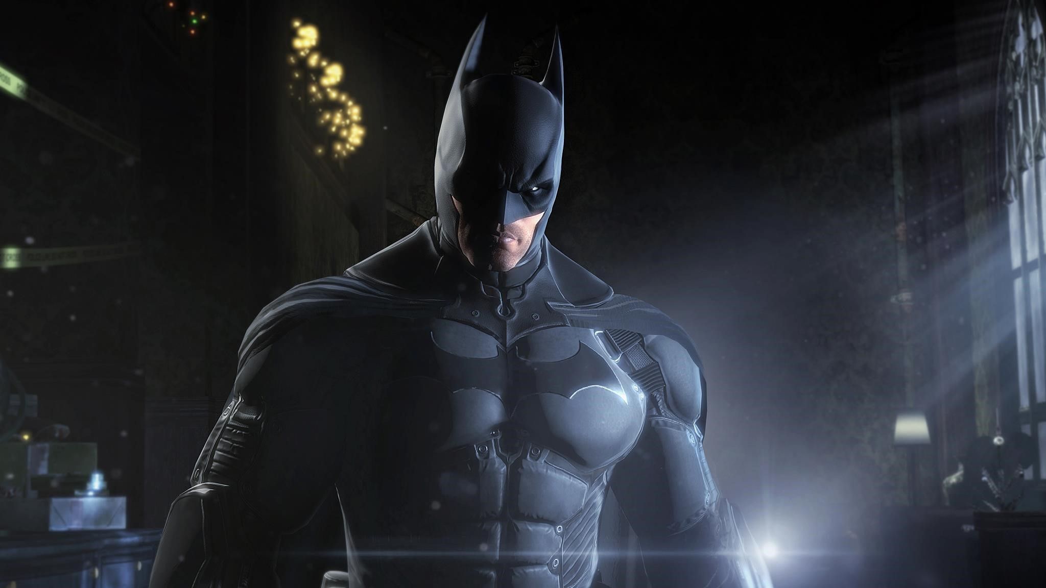 Batman Arkham Origins, scena notturna, 2048x1152 alta risoluzione, Laptop